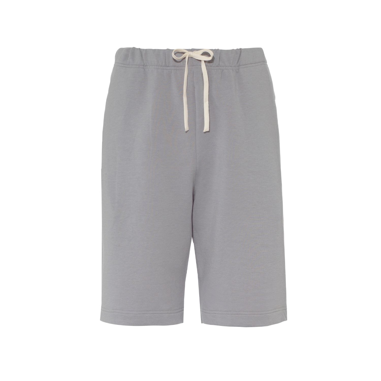 Onesta Mens Grey Fleece Loungewear Shorts In Grey