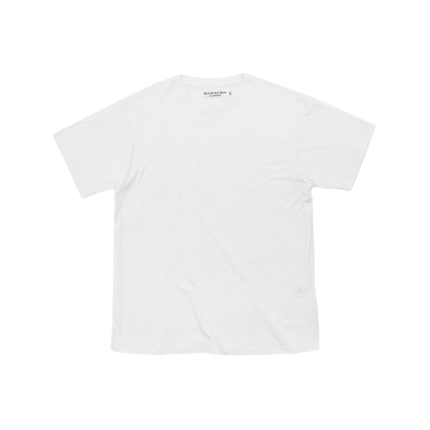 Bradford Row Men's White Butter Tee Pearl In White