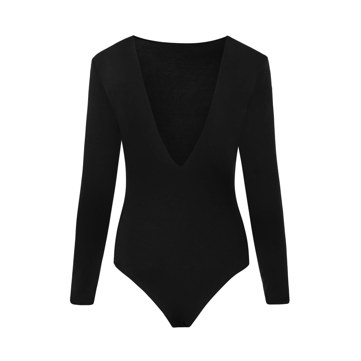 deep v neck bodysuit