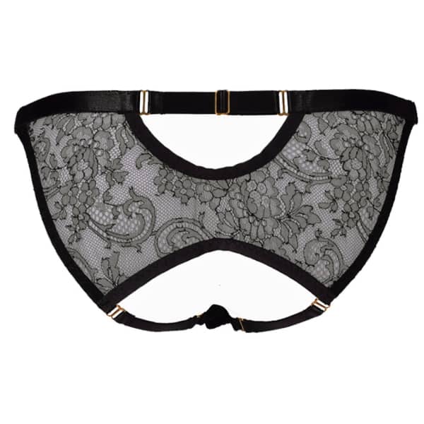 SOMETHING WICKED Annabel Lace Ouvert Open Brief