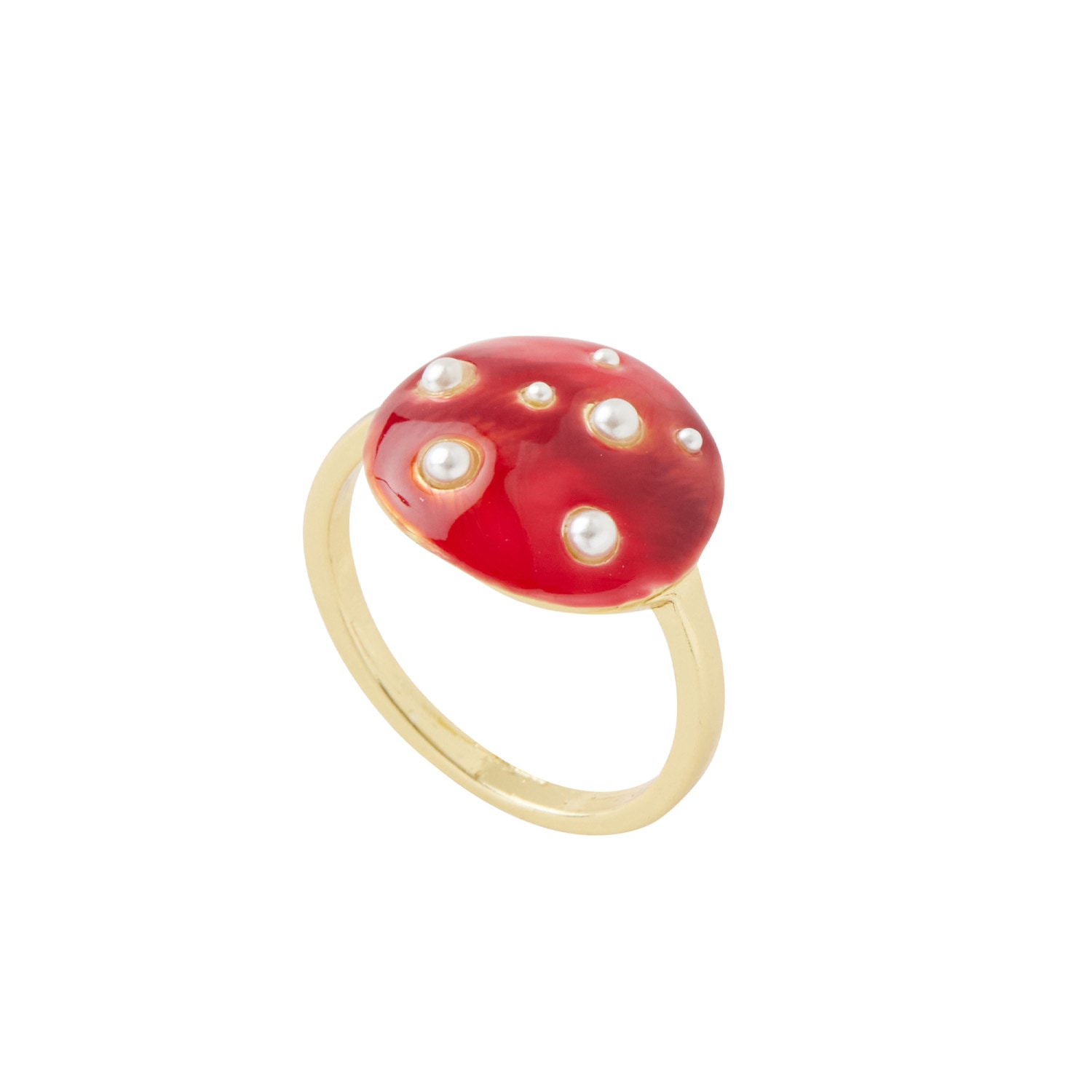 Women’s Fable Enamel Mushroom Ring Fable England