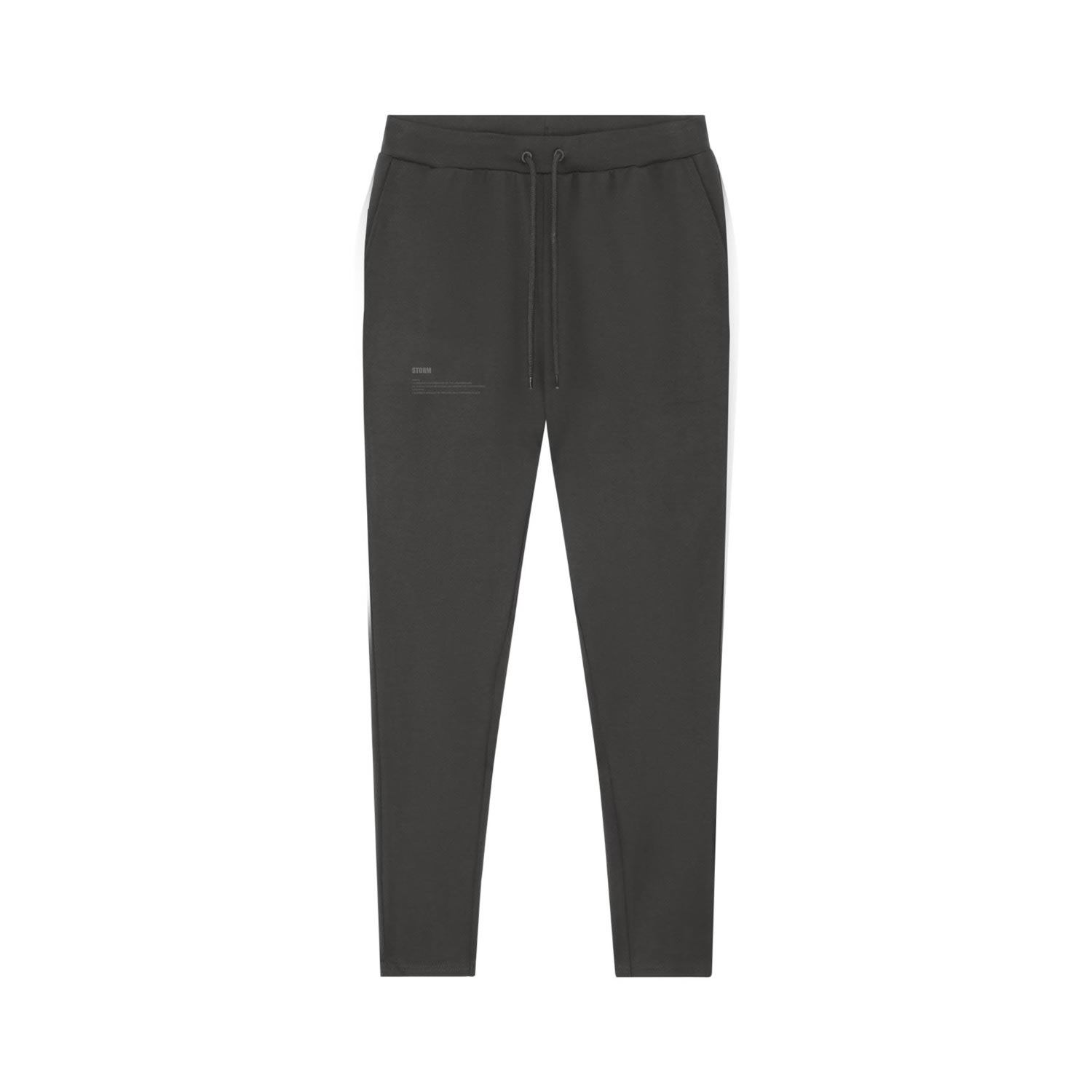 Storm Men's Black / Grey Essential Fitted Jogger Shadow In Black/grey