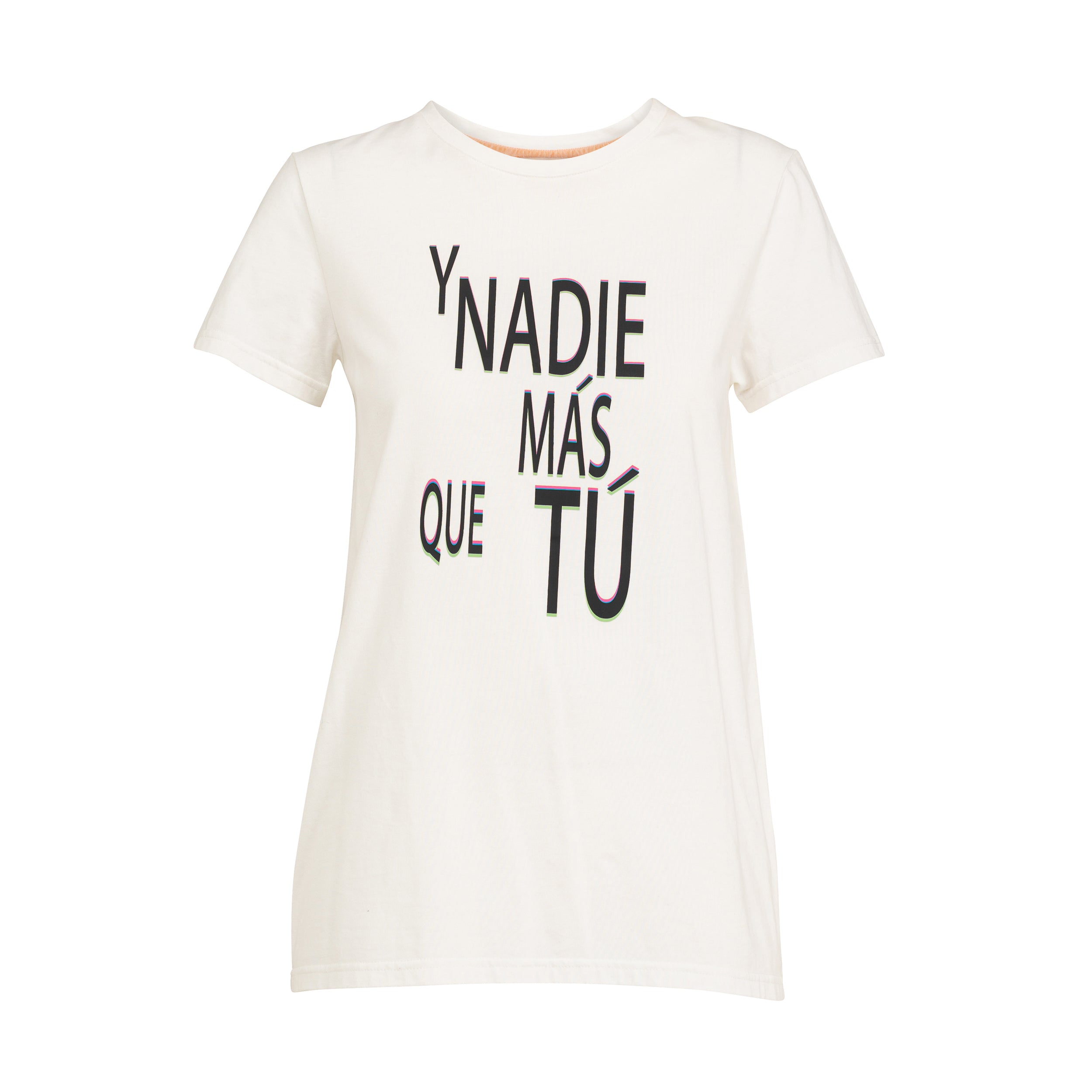 Women’s White T-Shirt And No One But You Large Dolores Promesas