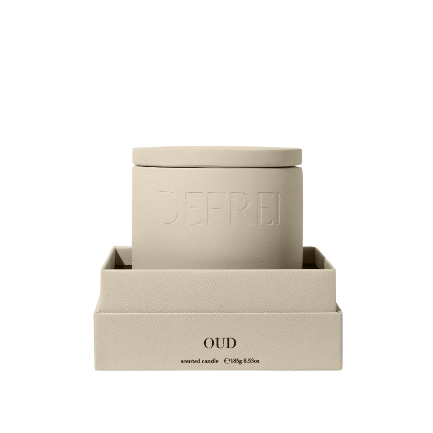 Defrei Grey / Neutrals Oud Candle