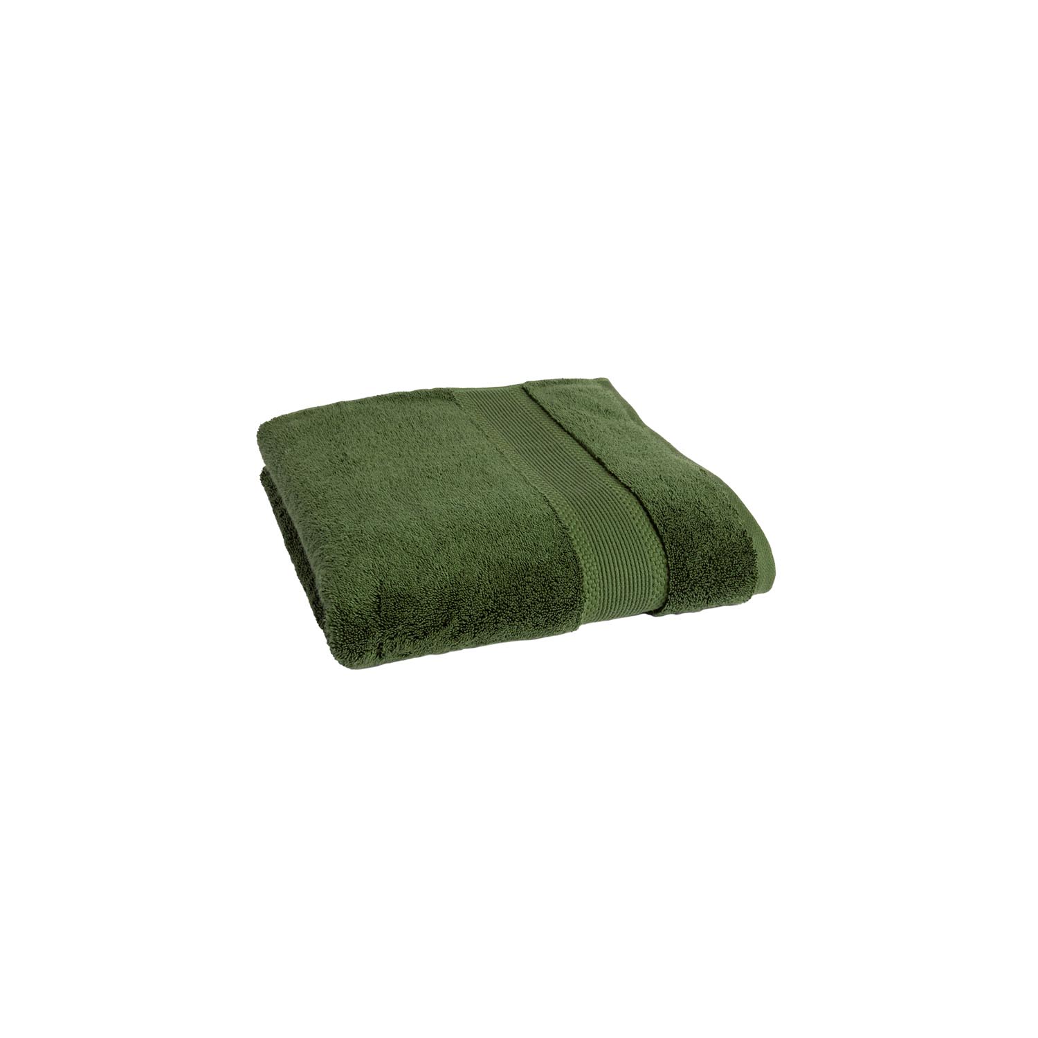 Joro Organic Cotton Bath Towel - Forest Green