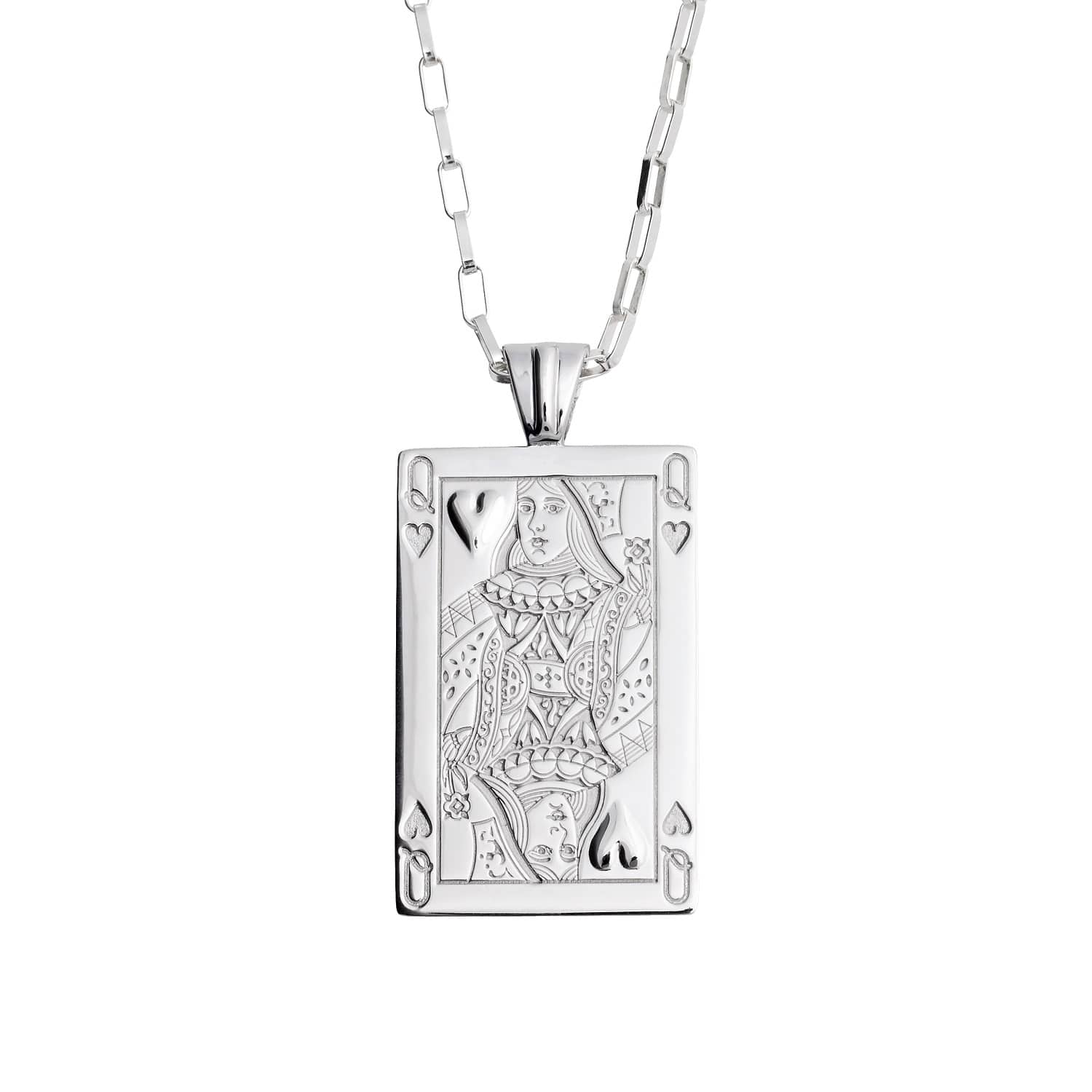 Casino Card Necklace Viecleanneotinkani