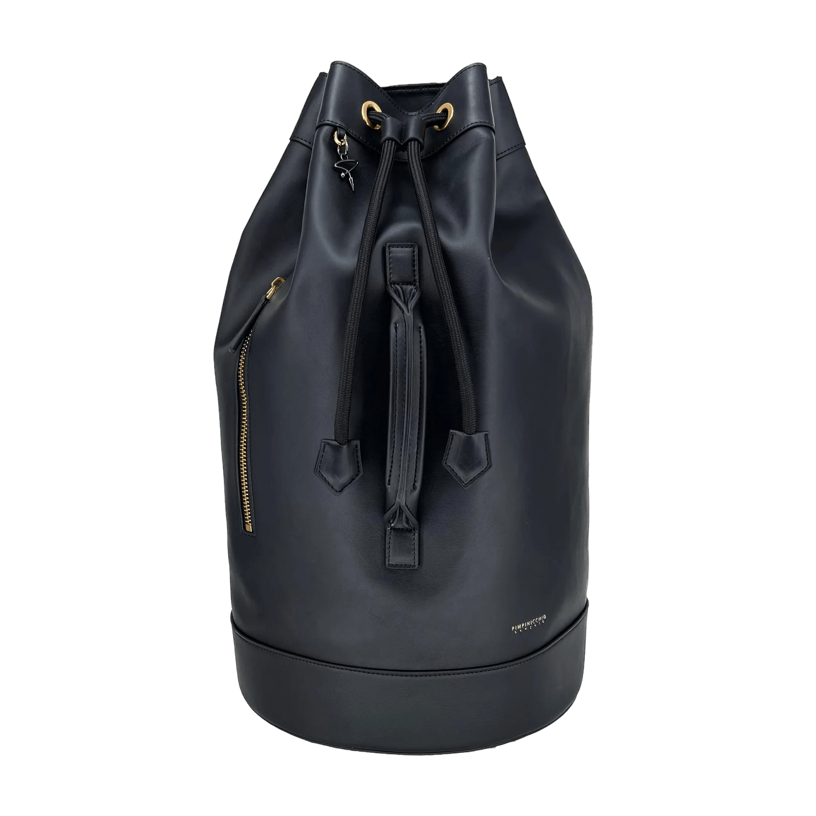 Men's Bucket Backpack In Black | Large | Pmpny - Pimpinicchio New York