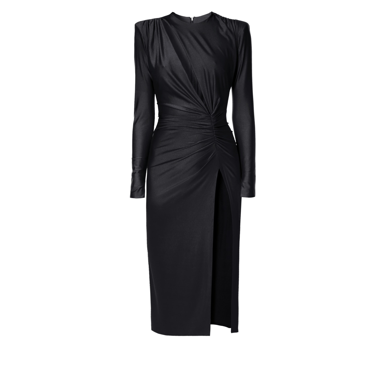 Women's Adriana Power Black Midi Dress | Medium | Aggi by Halewski