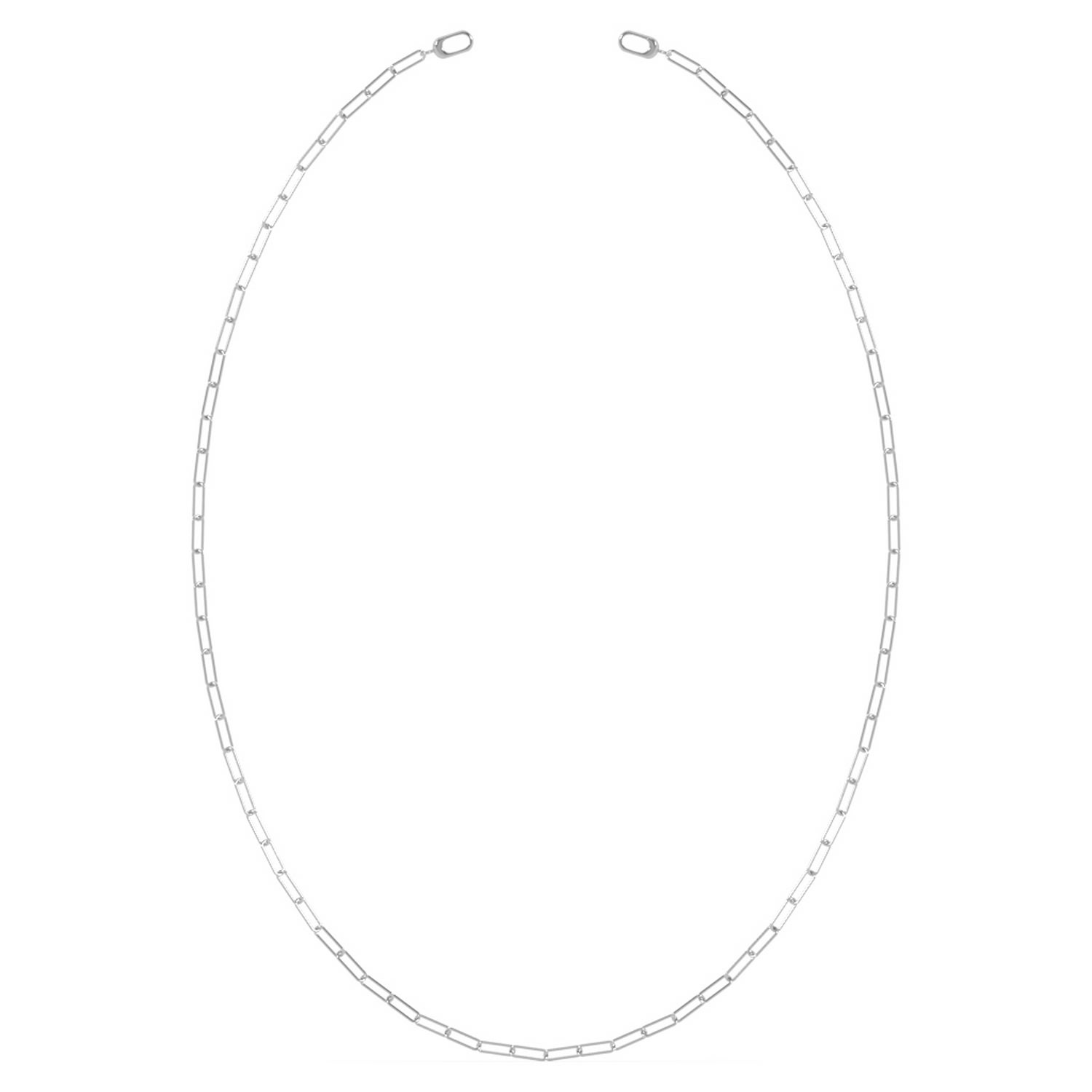 Oni Fine Jewelry Women's Silver Maxi Clip Long Chain / Waist Chain In Silver