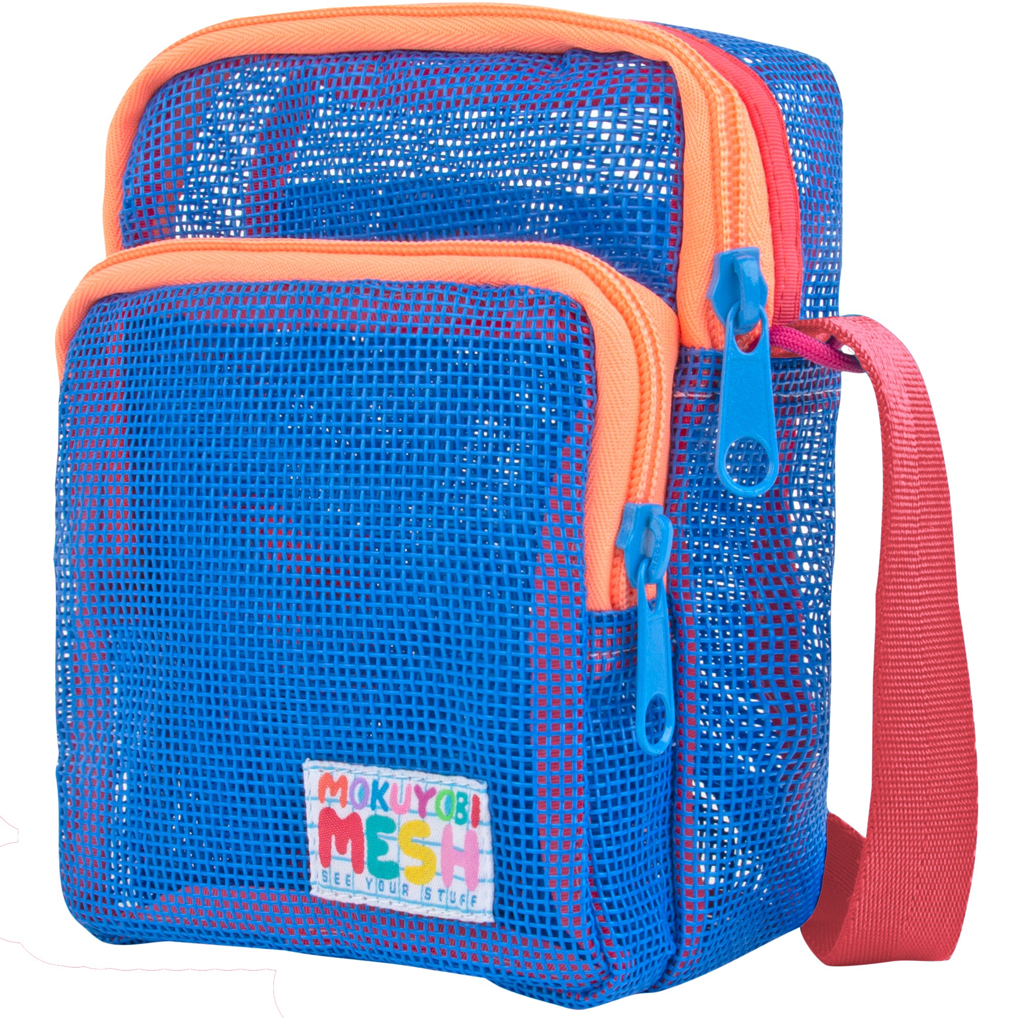 Mokuyobi Women's Blue Pacific Mesh Sidekick Sling In Blue
