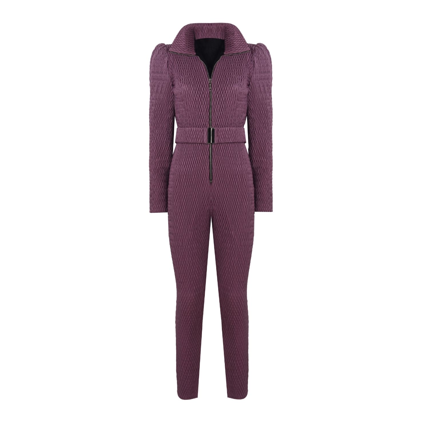 NUR KARAATA WOMEN'S SANKT MORITZ PURPLE SKISUIT