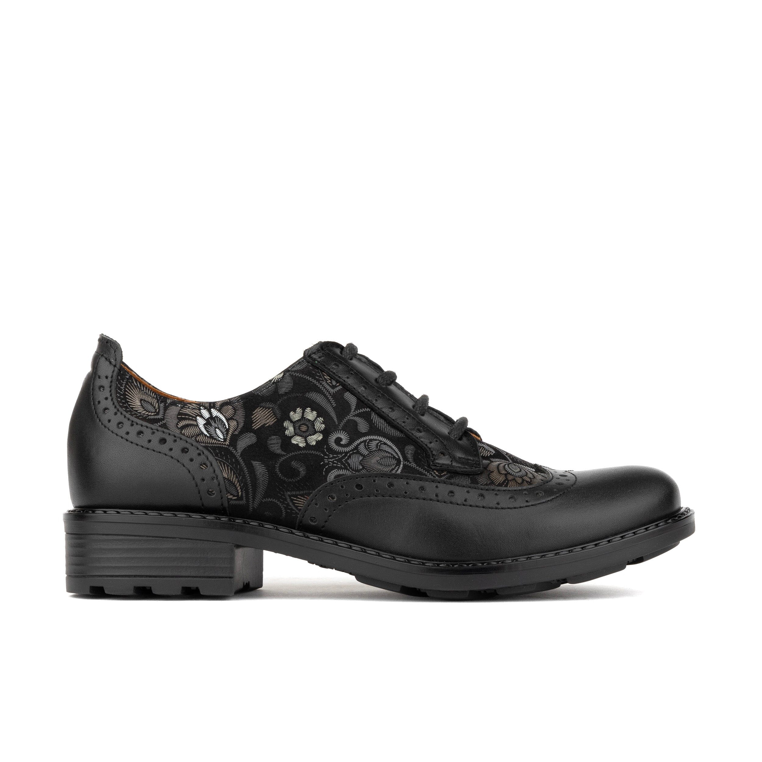 Embassy London Usa Women's Camden - Black Emboss In Black