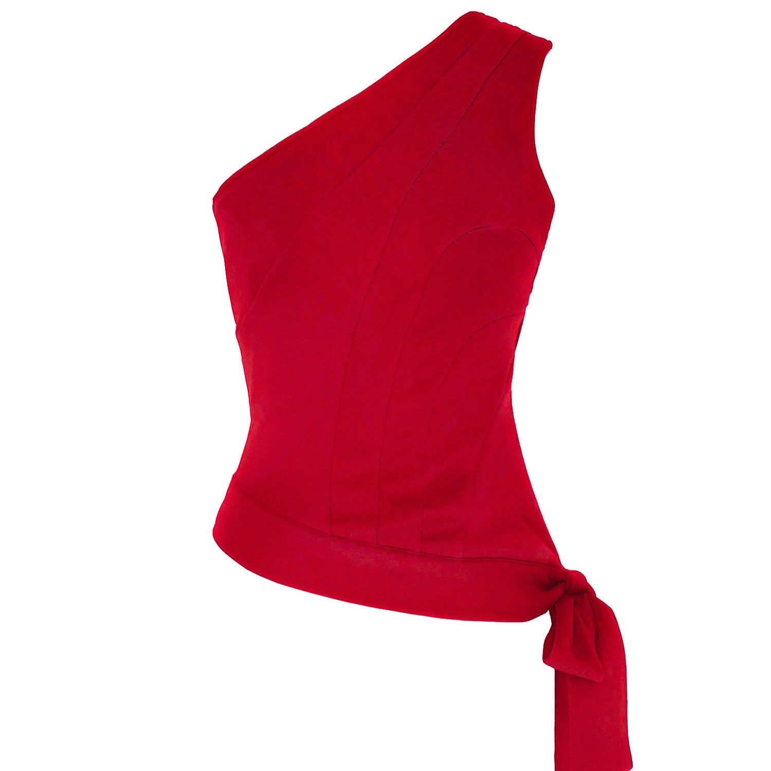 Women’s Dione Top - Red Medium Emma Wallace