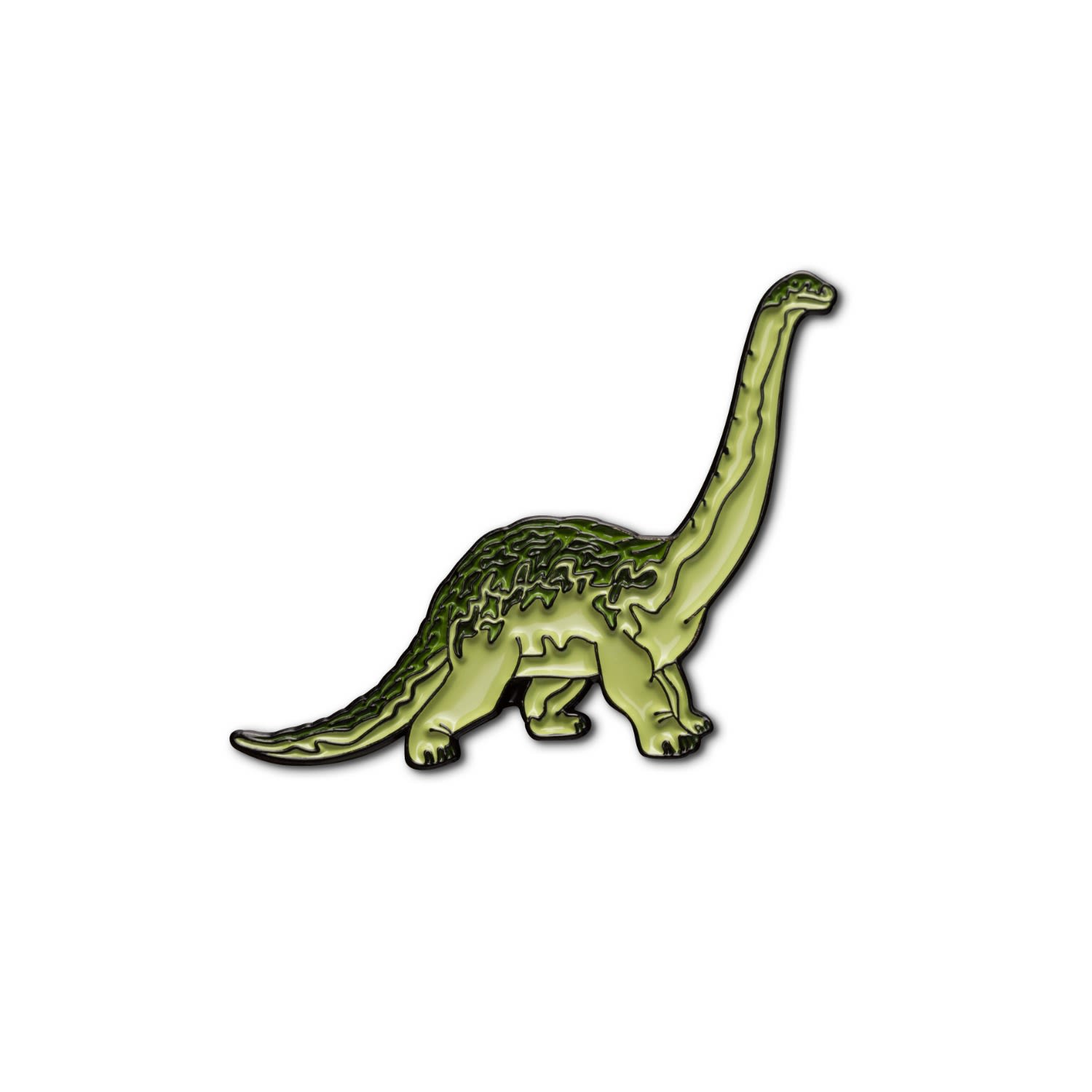 Women’s Green Enamel Pin Dino Make Heads Turn