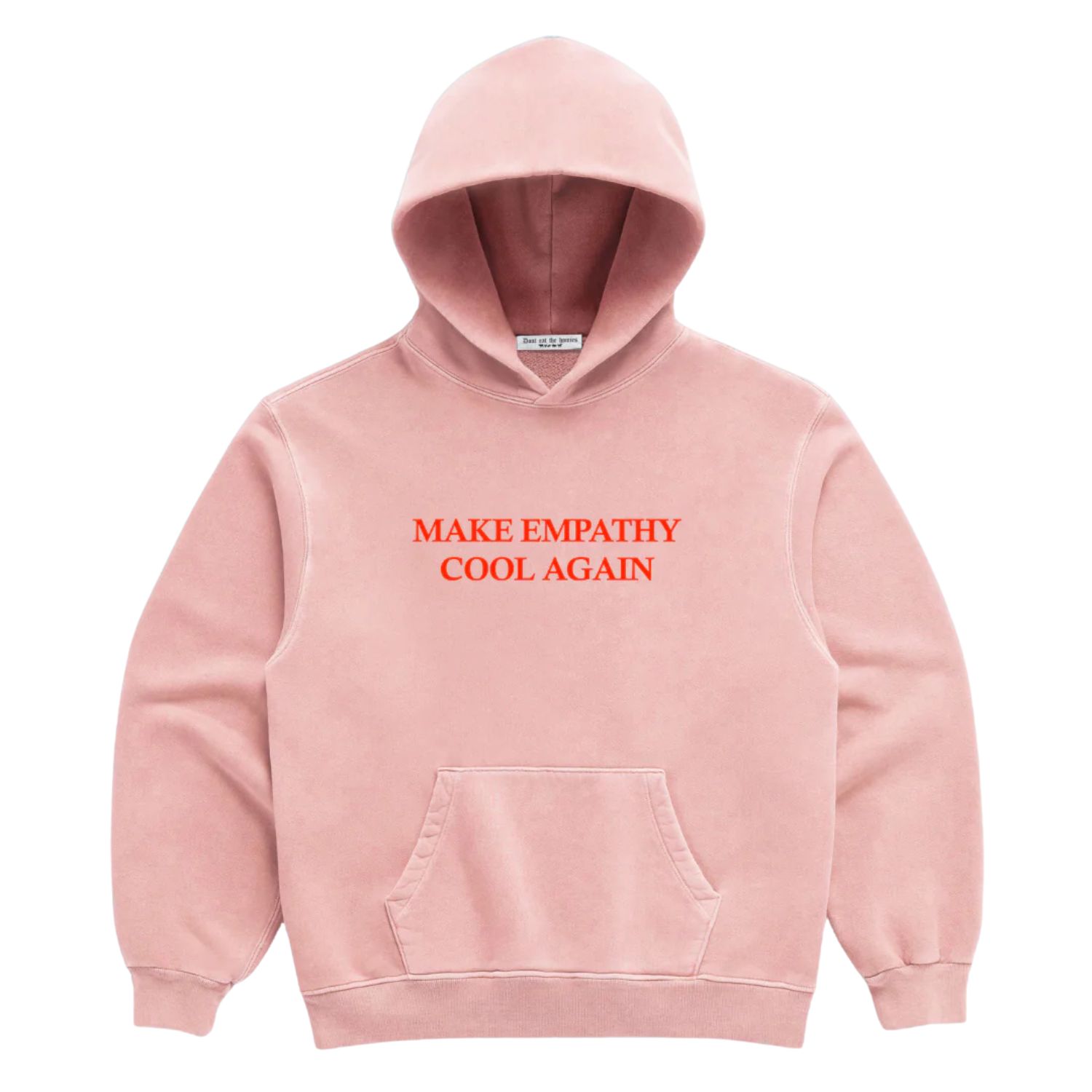 Dont Eat The Homies Women's Make Empathy Cool Again Hoodie Pink In Pink