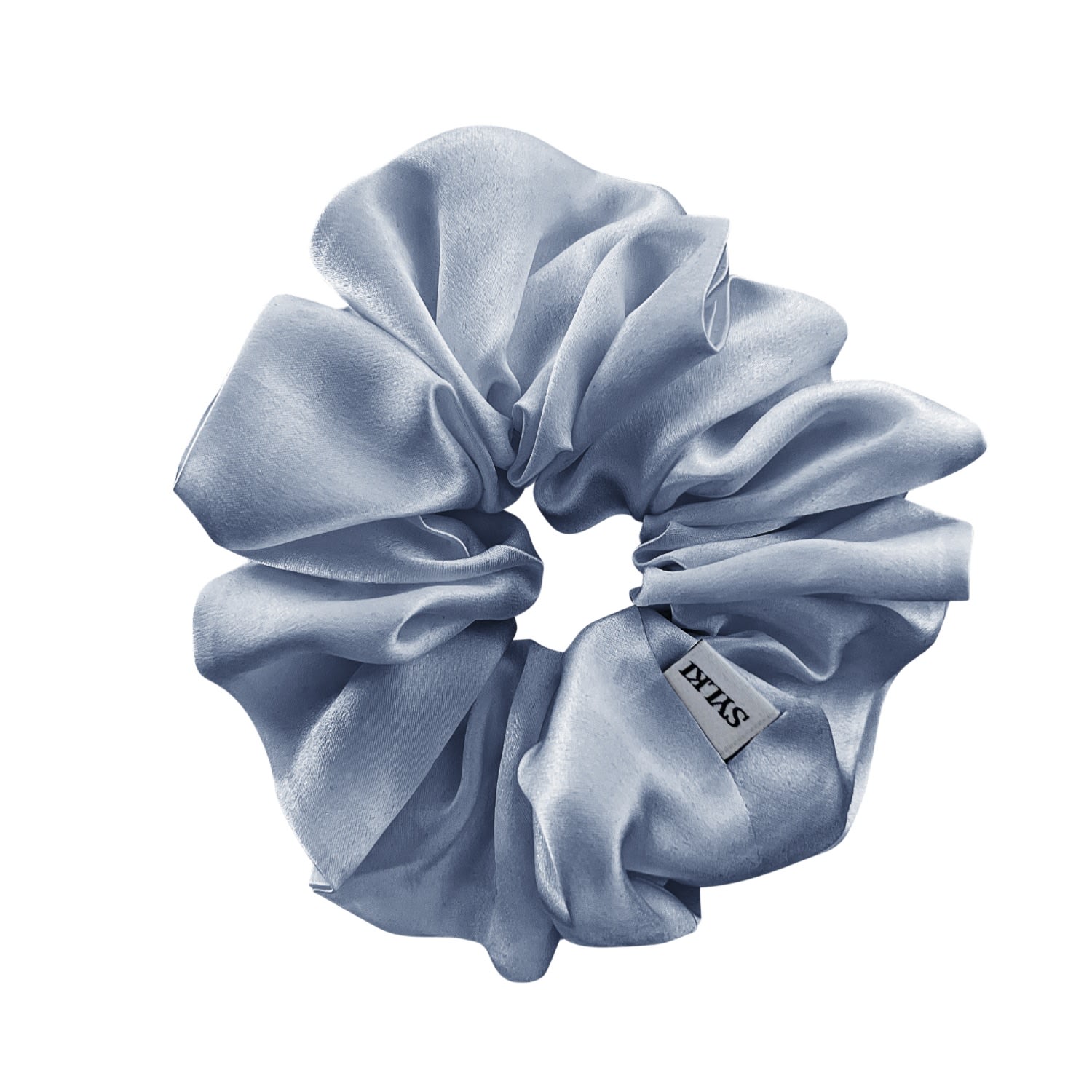 Women's Silk Scrunchies - Blue | Sylki
