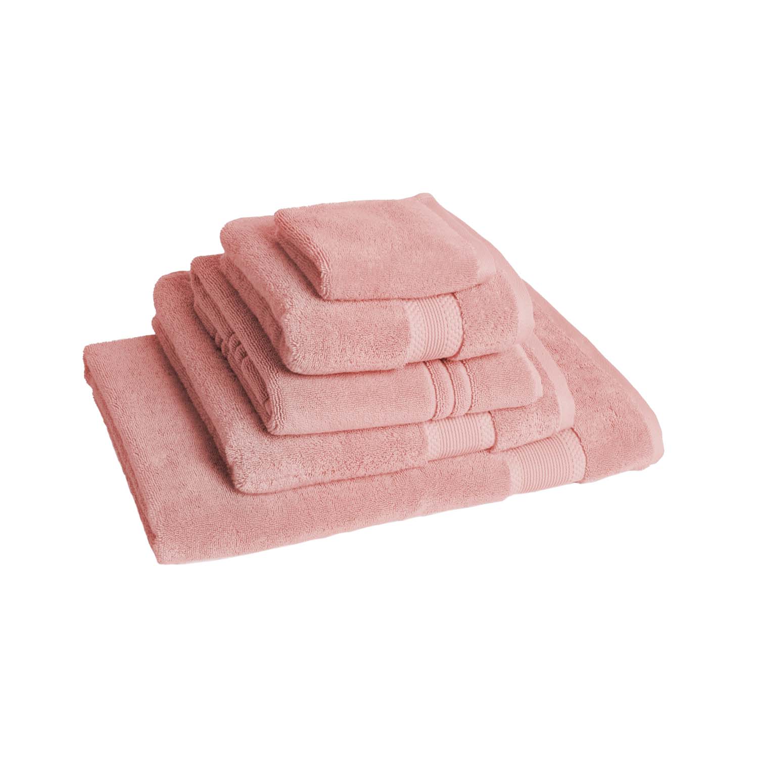 Joro Pink Complete Bath Set - Dusky Rose In Pink