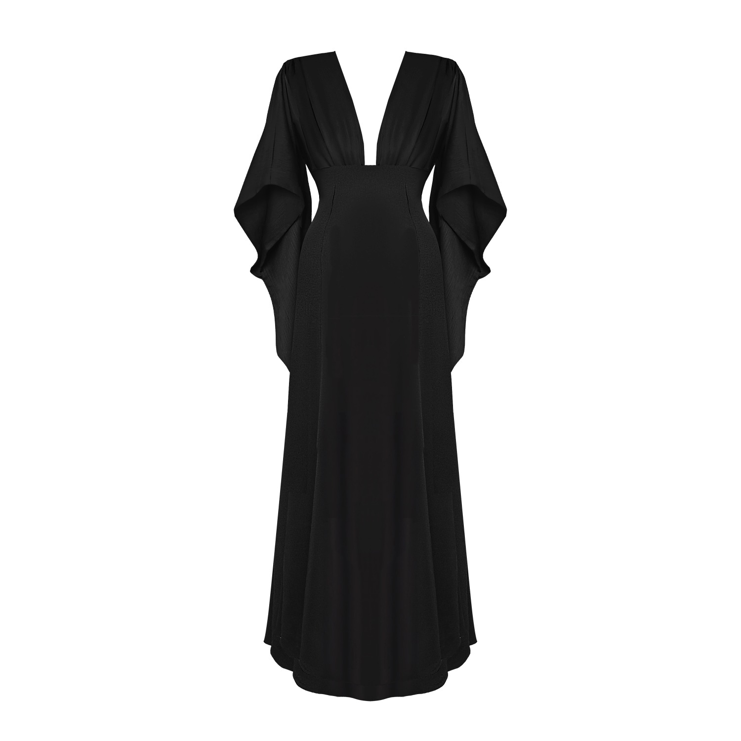 knee length dresses for ladies Metallic Kimono Sleeve Beach Maxi Dress in White – South Beach