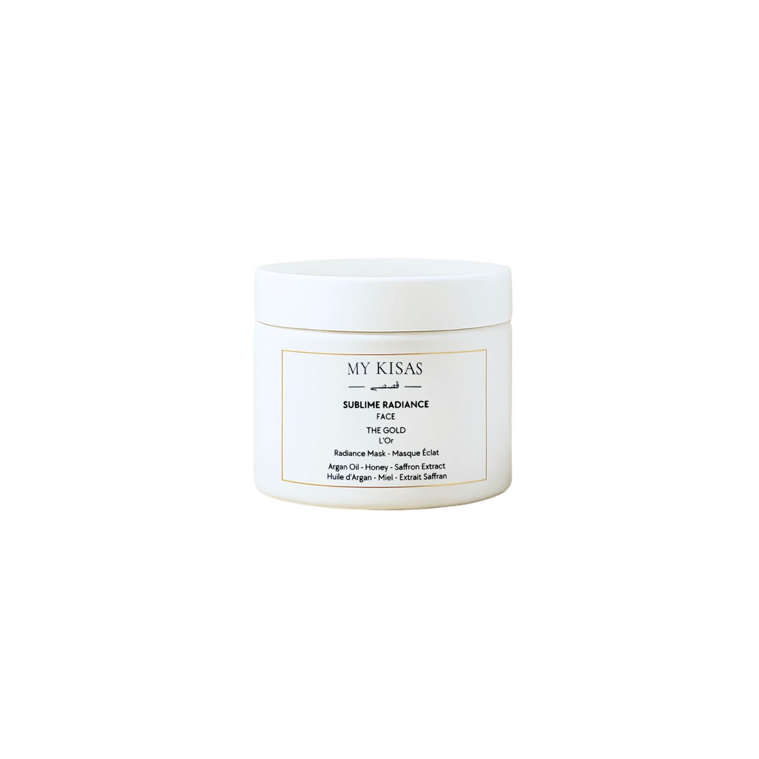 My Kisas Neutrals The Gold - Face Mask With Honey, Saffron Extract In Multi