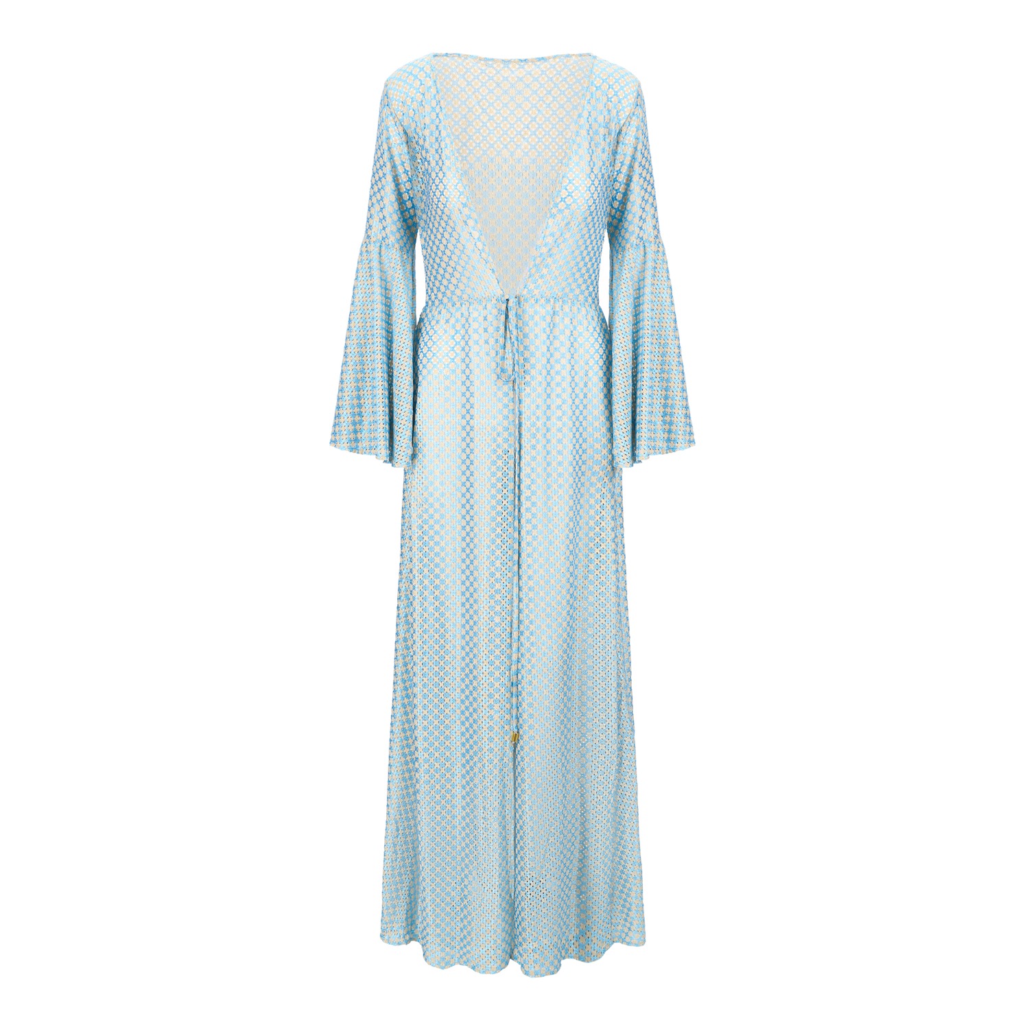 Akosha Swimwear Women's Blue Aurora Robe In Blue