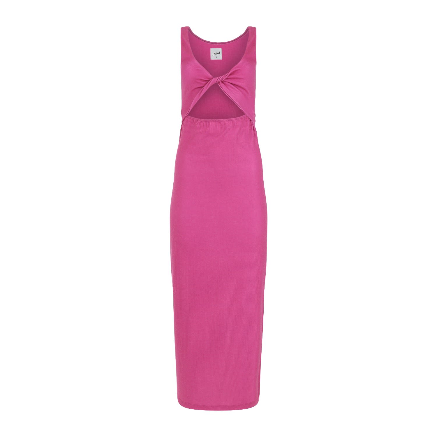 Lezat Women's Krista Twist Dress - Pink Aster