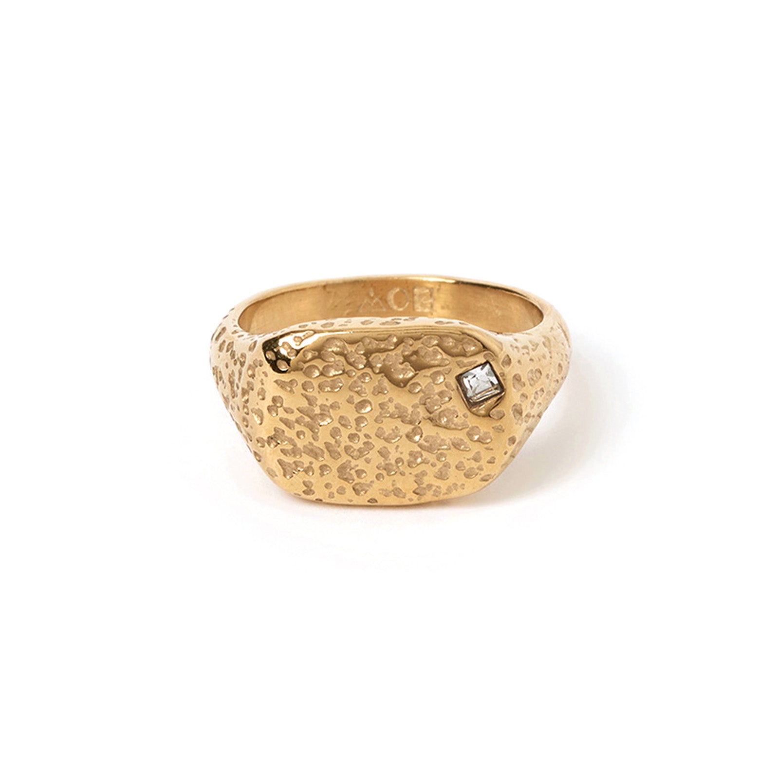 Arms Of Eve Women's Calile Gold Ring In Gray