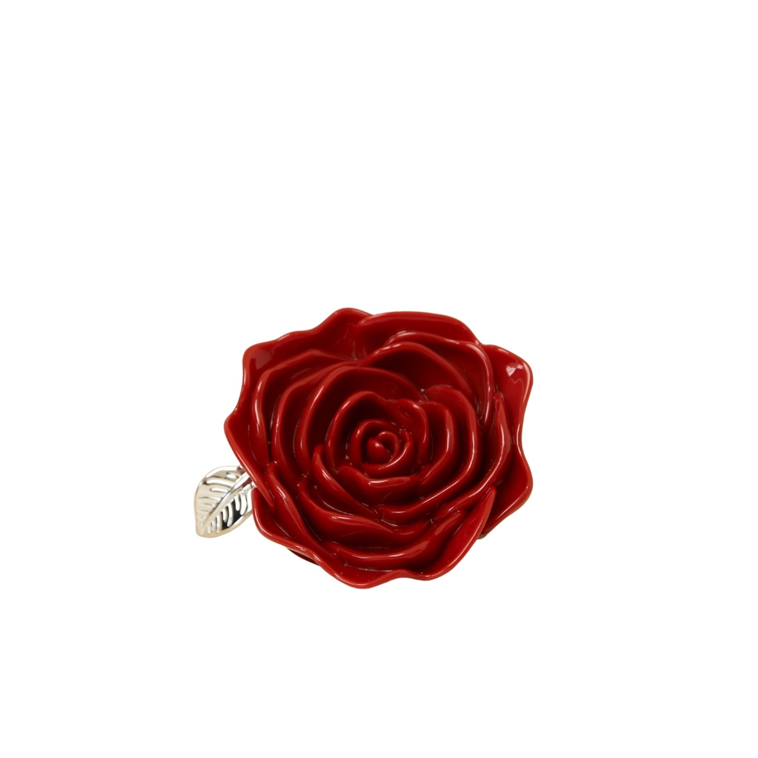 Sara Mirza Women's Silver / Red Rosa Red Clutch In Multi