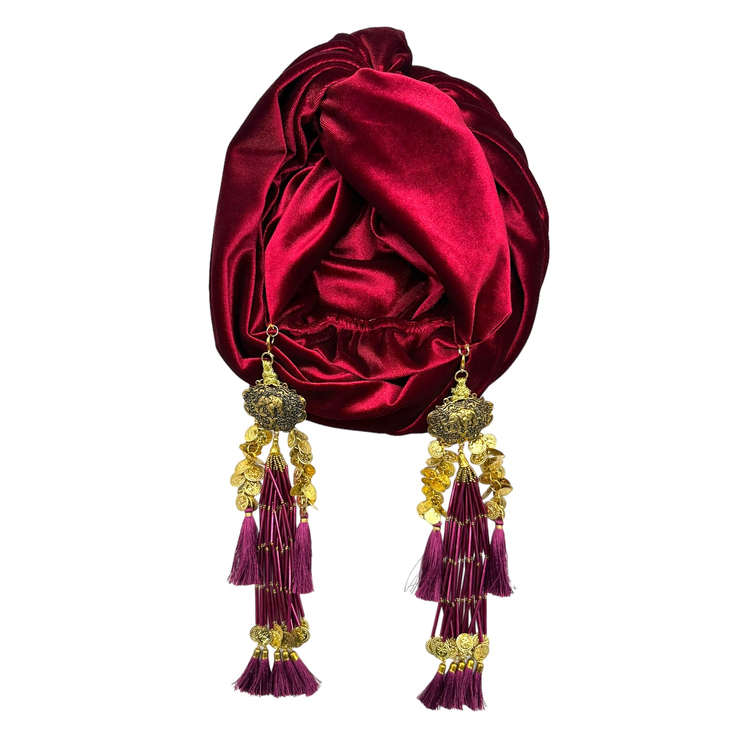 Julia Clancey Women's Red Classic Malbec Dream Turban In Red