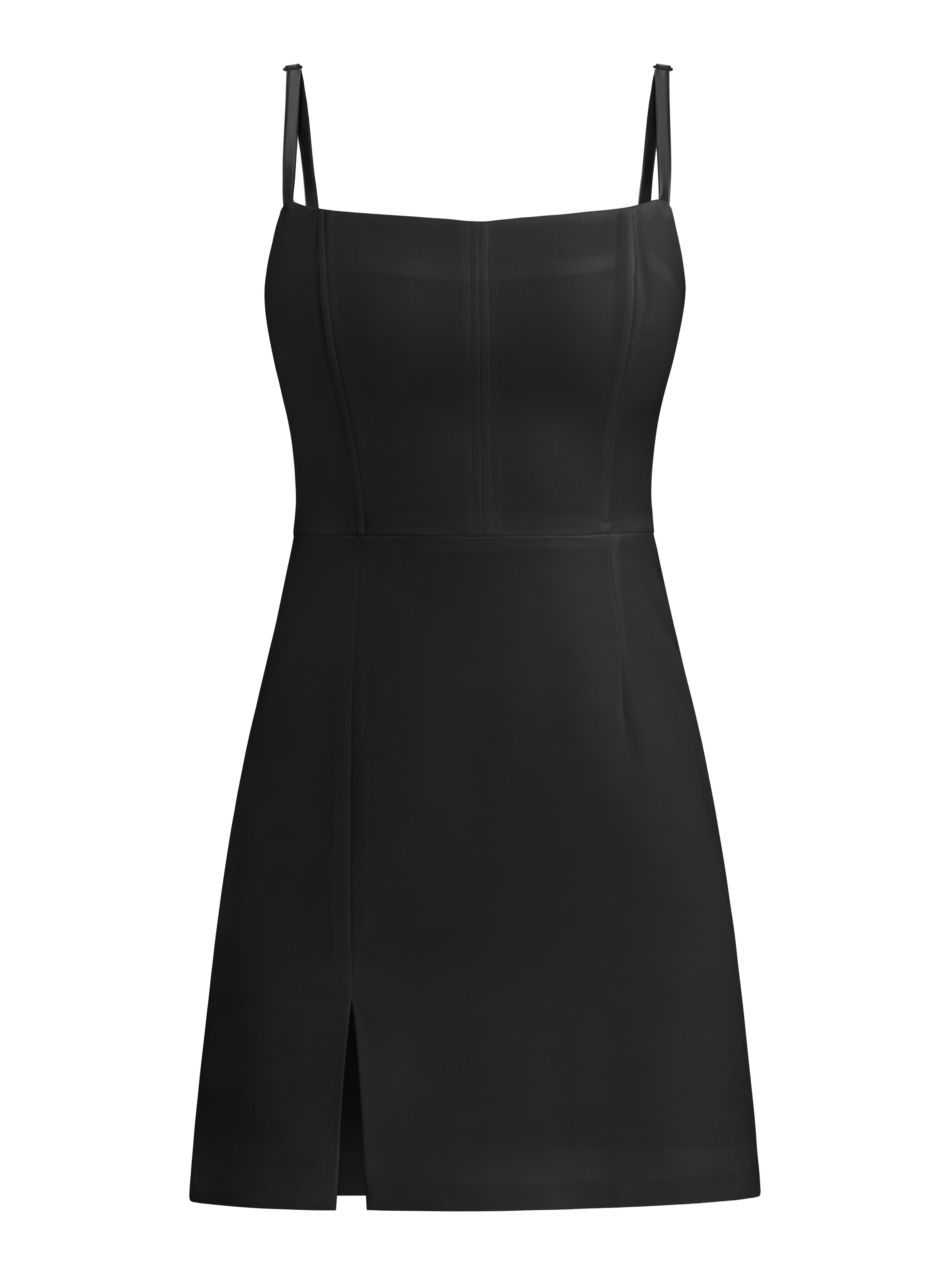 Women’s Into You Fitted Mini Dress, Black Xxs Tia Dorraine