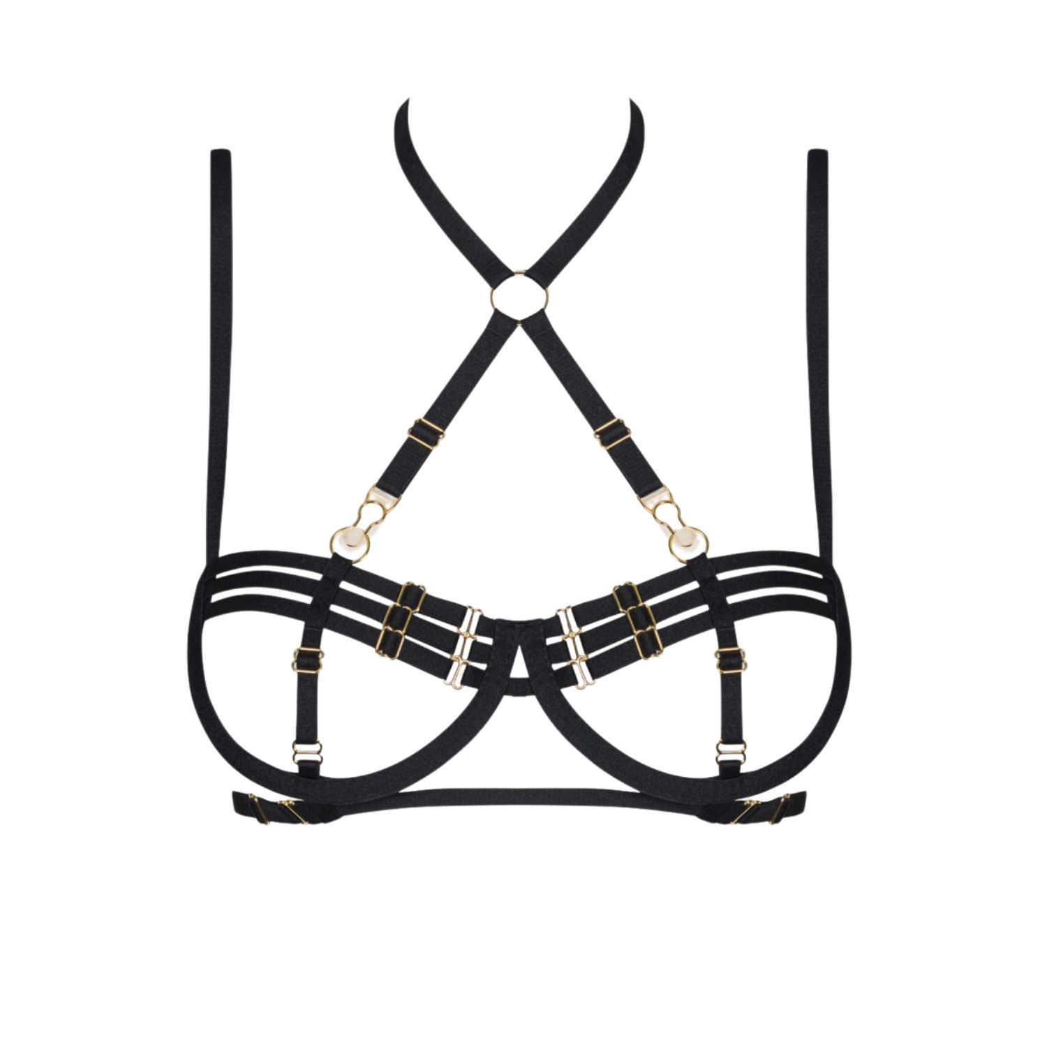 Women's Black Giulia - Bra | M/L | Promees