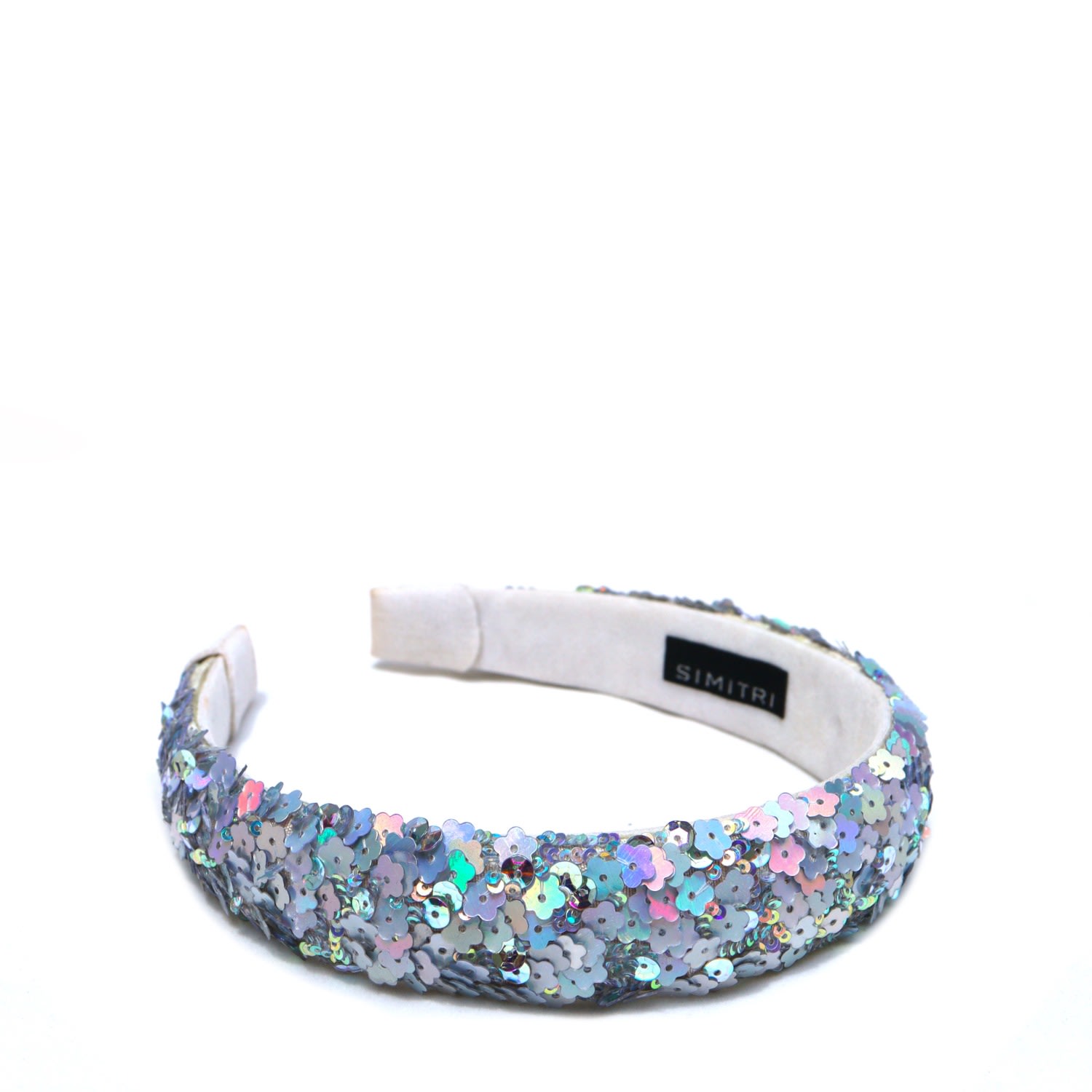 Women's Silver Sparks Kitsch Headband | Simitri
