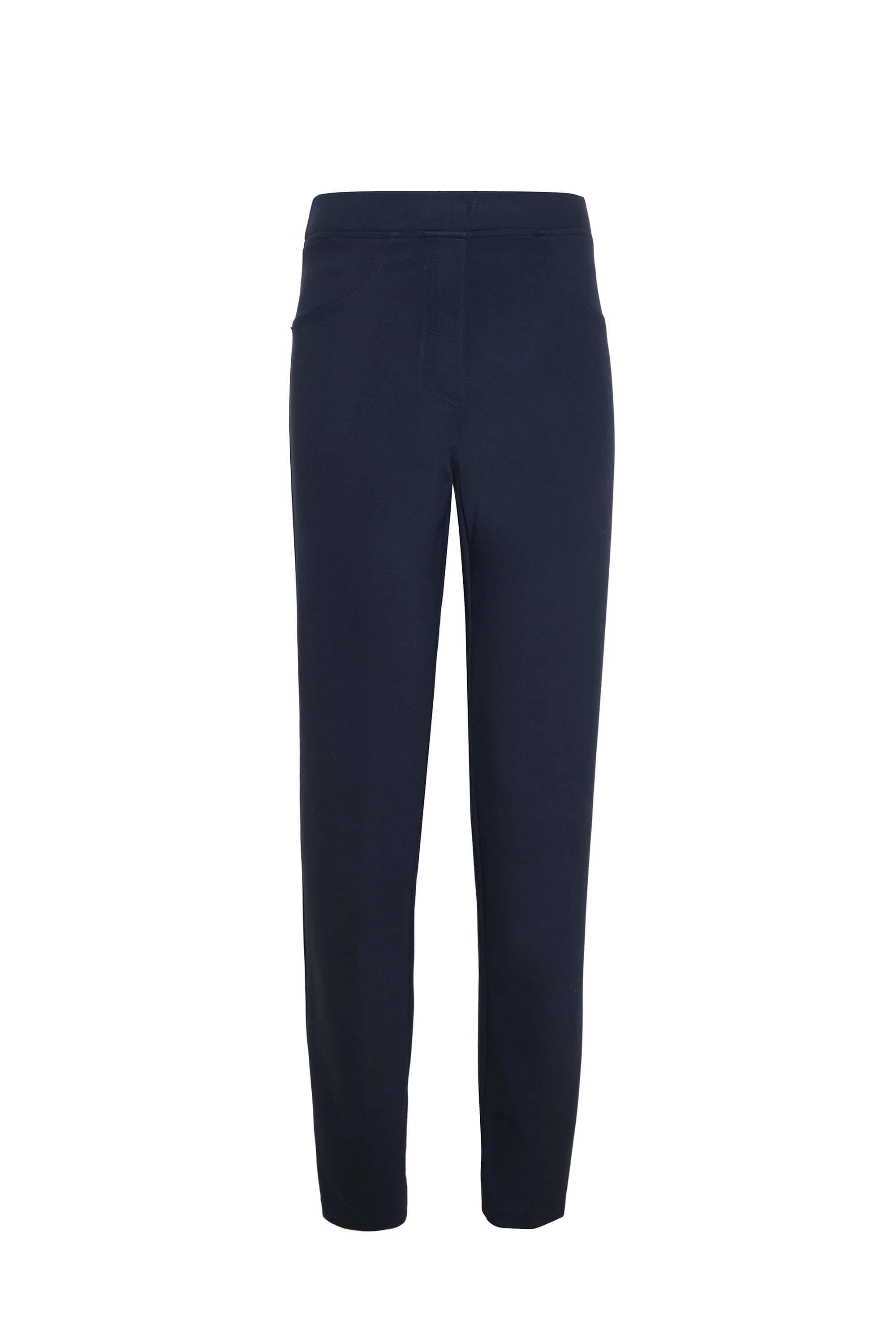 navy blue cigarette trousers Cigarette Trousers Navy | James Lakeland