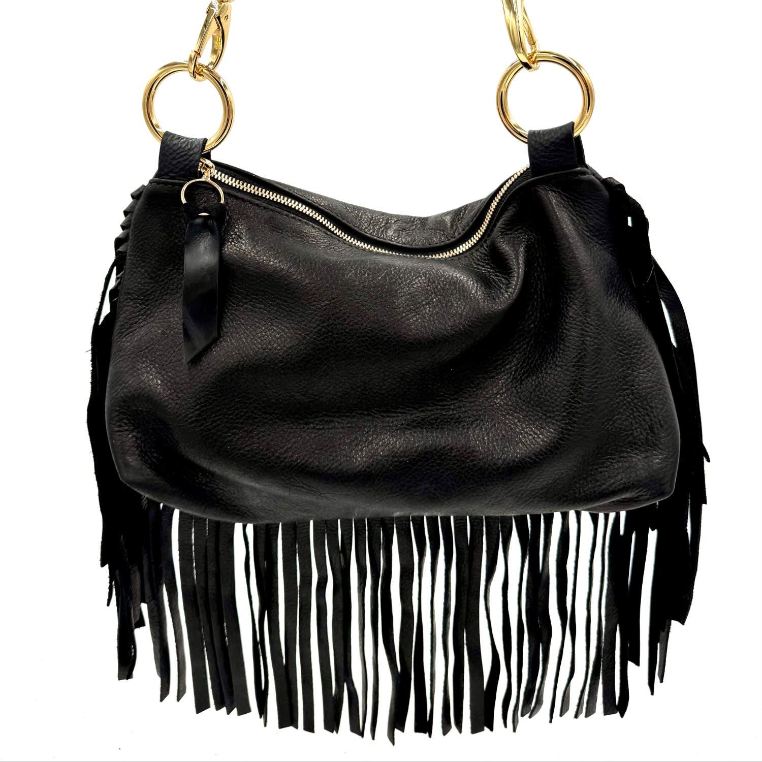 Lynn Tallerico Women's Paula Fringe Bag In Black