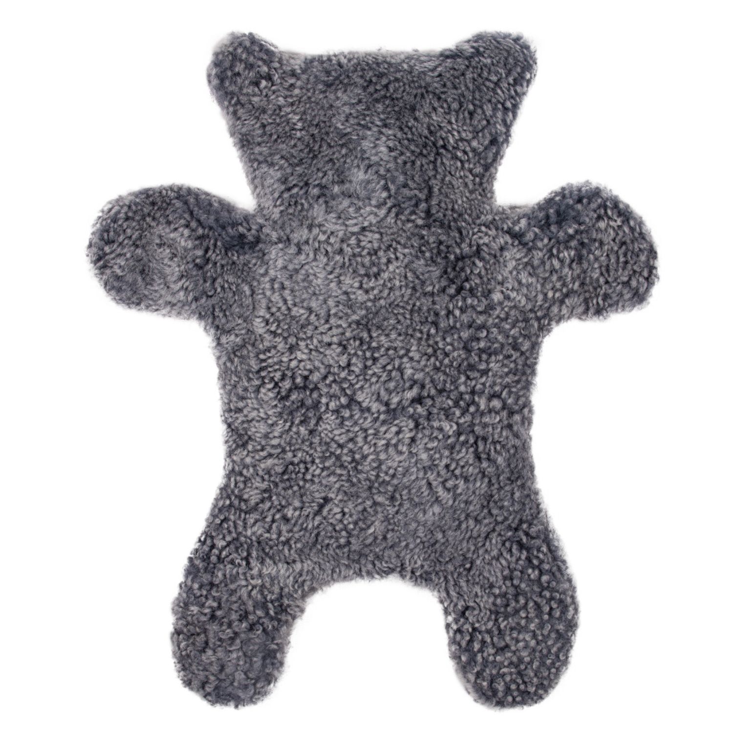 Sheepskin Hot Water Bottle Cover Flat Eric - Swedish Silvergrey Owen Barry