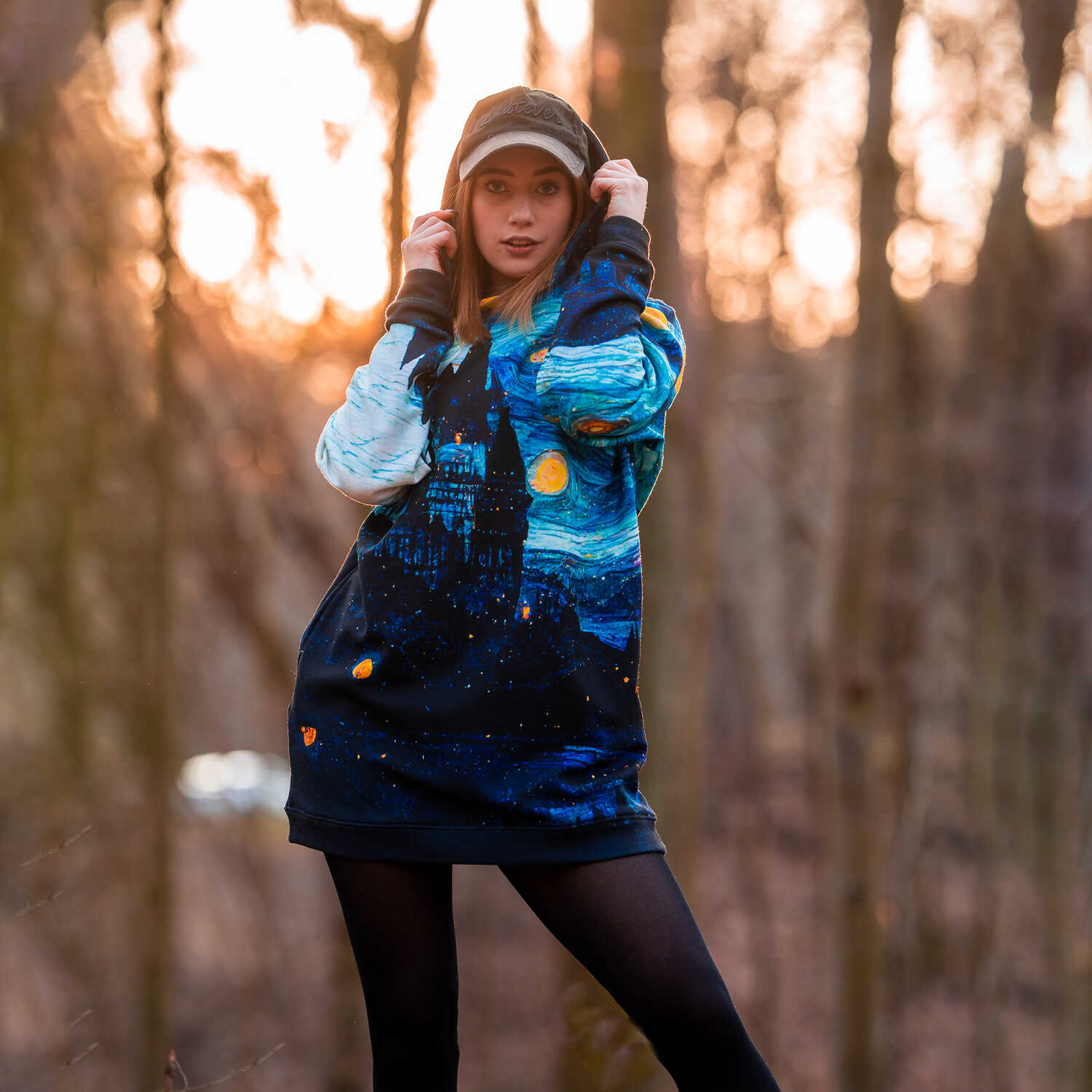 Hoodie night dress on sale