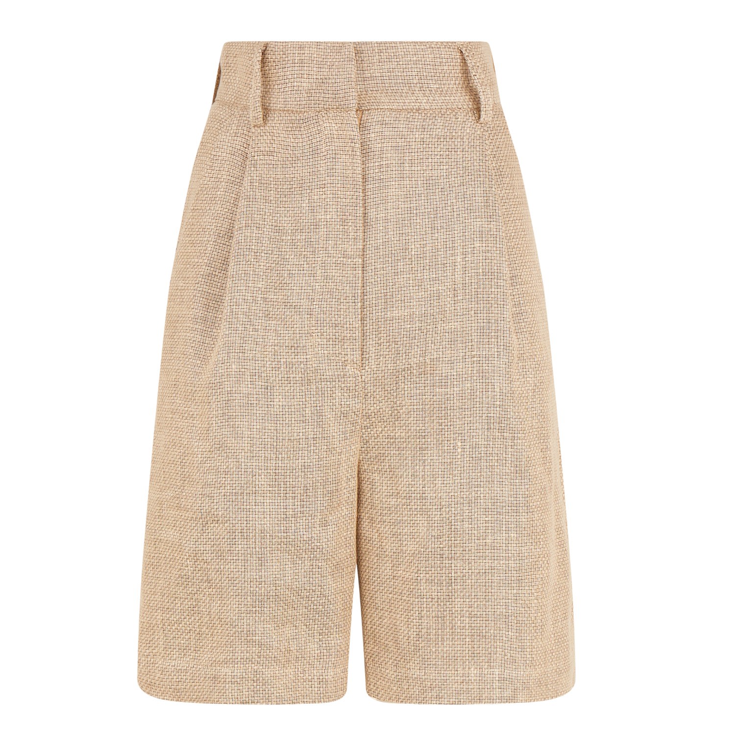 Brown Betka Tan Bermudas Small Ama the Label