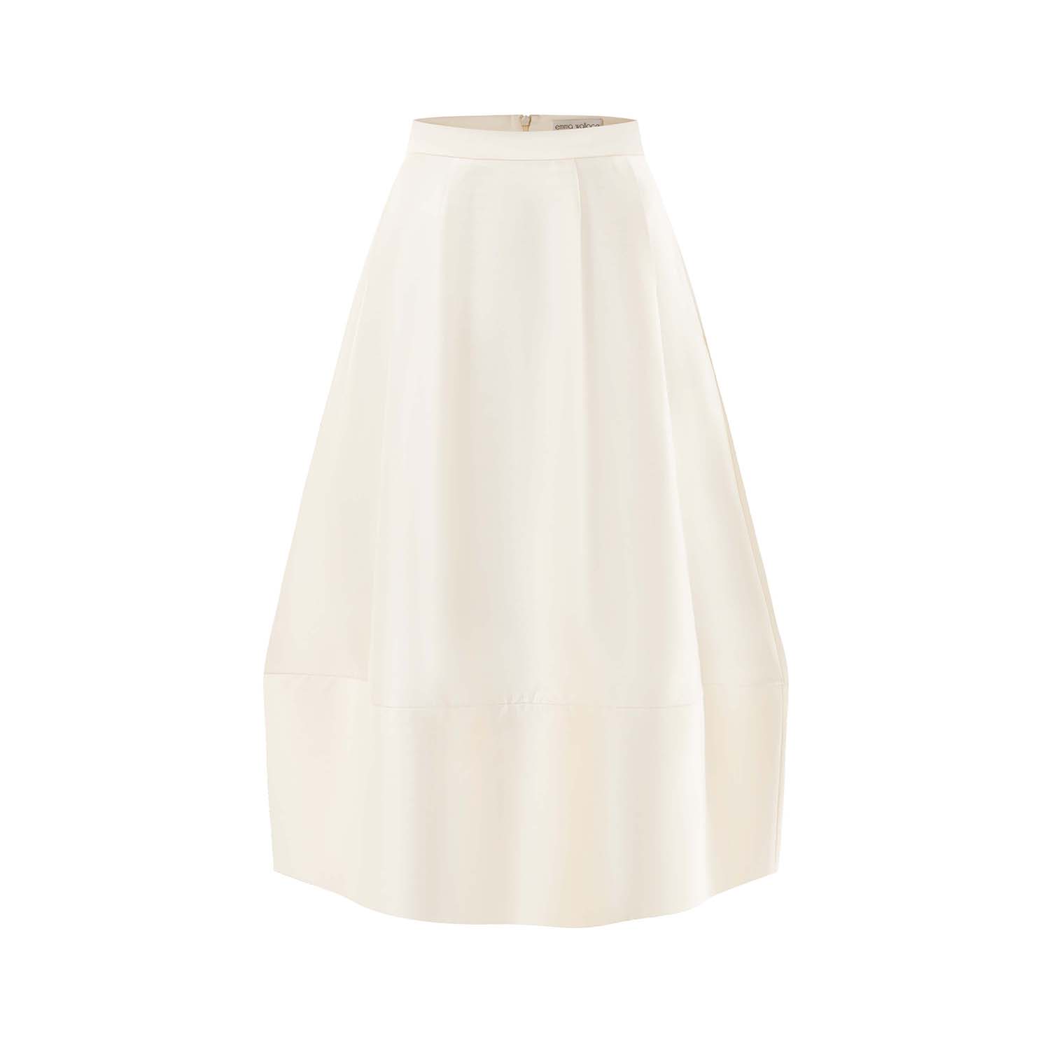 Emma Wallace Women's White Beau Skirt In White