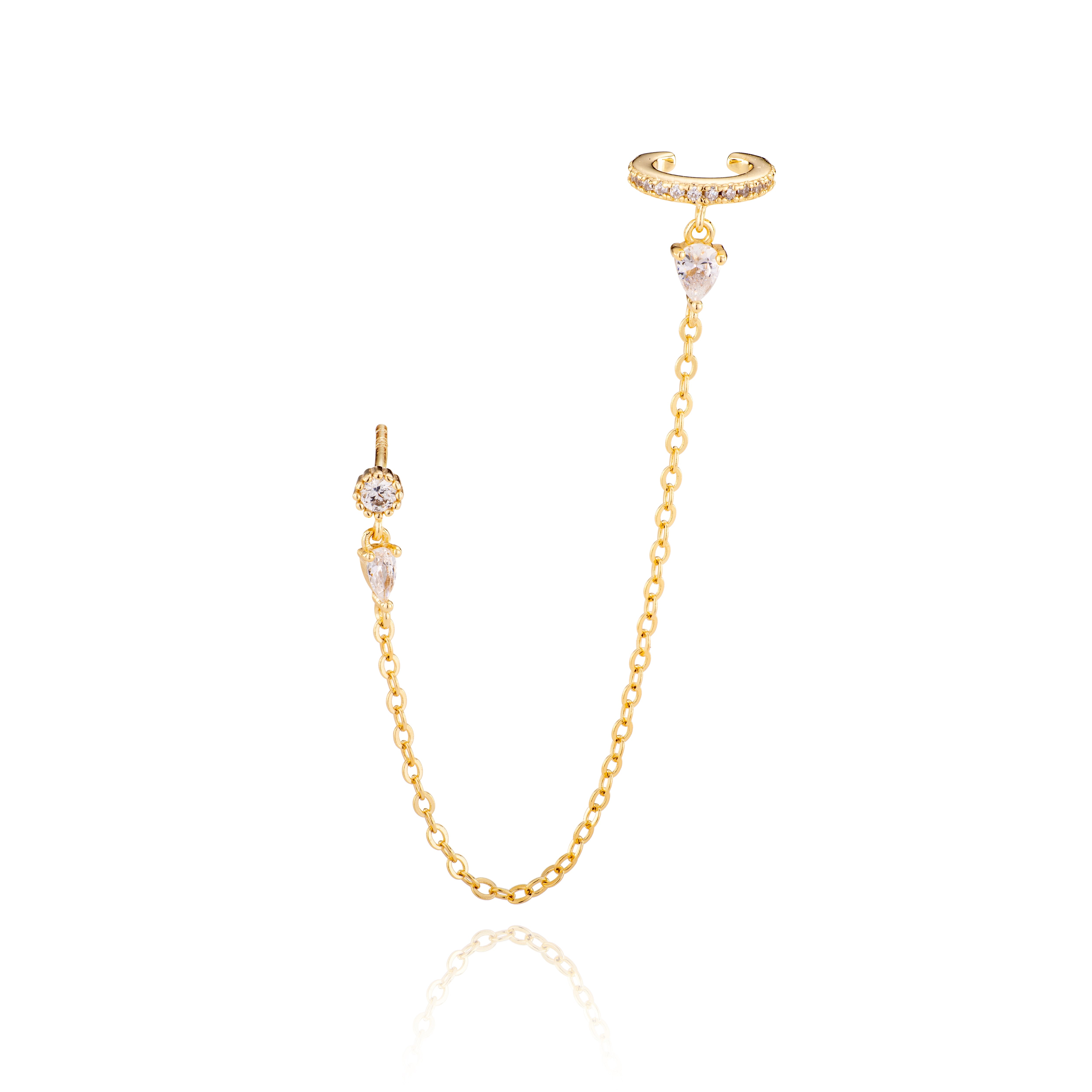 Aaria London Women's Kaia Mini Cuff - Gold