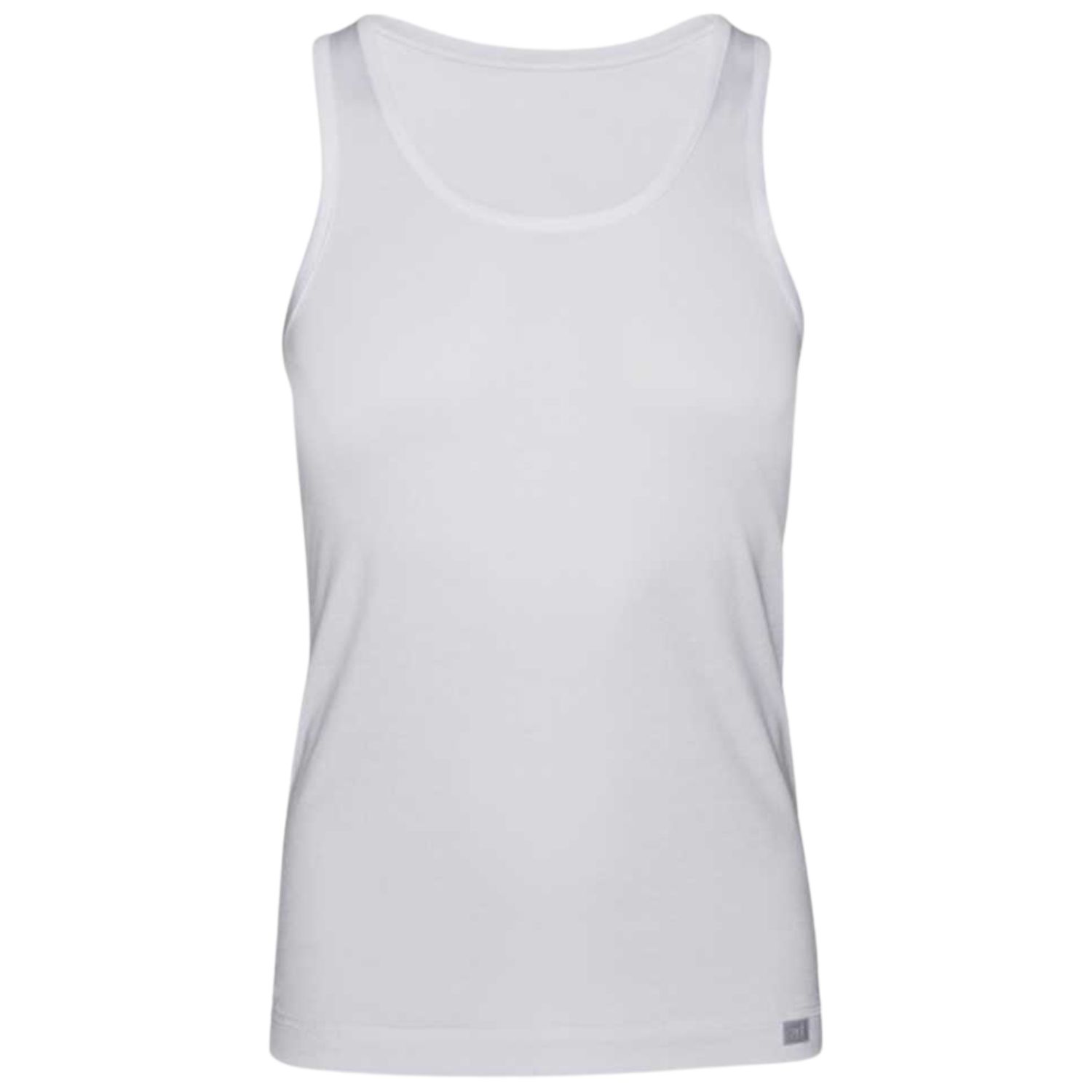 Zd Zero Defects Men's Palace Tank Top – Luxurious Mercerized Cotton Fabric - Color White In White