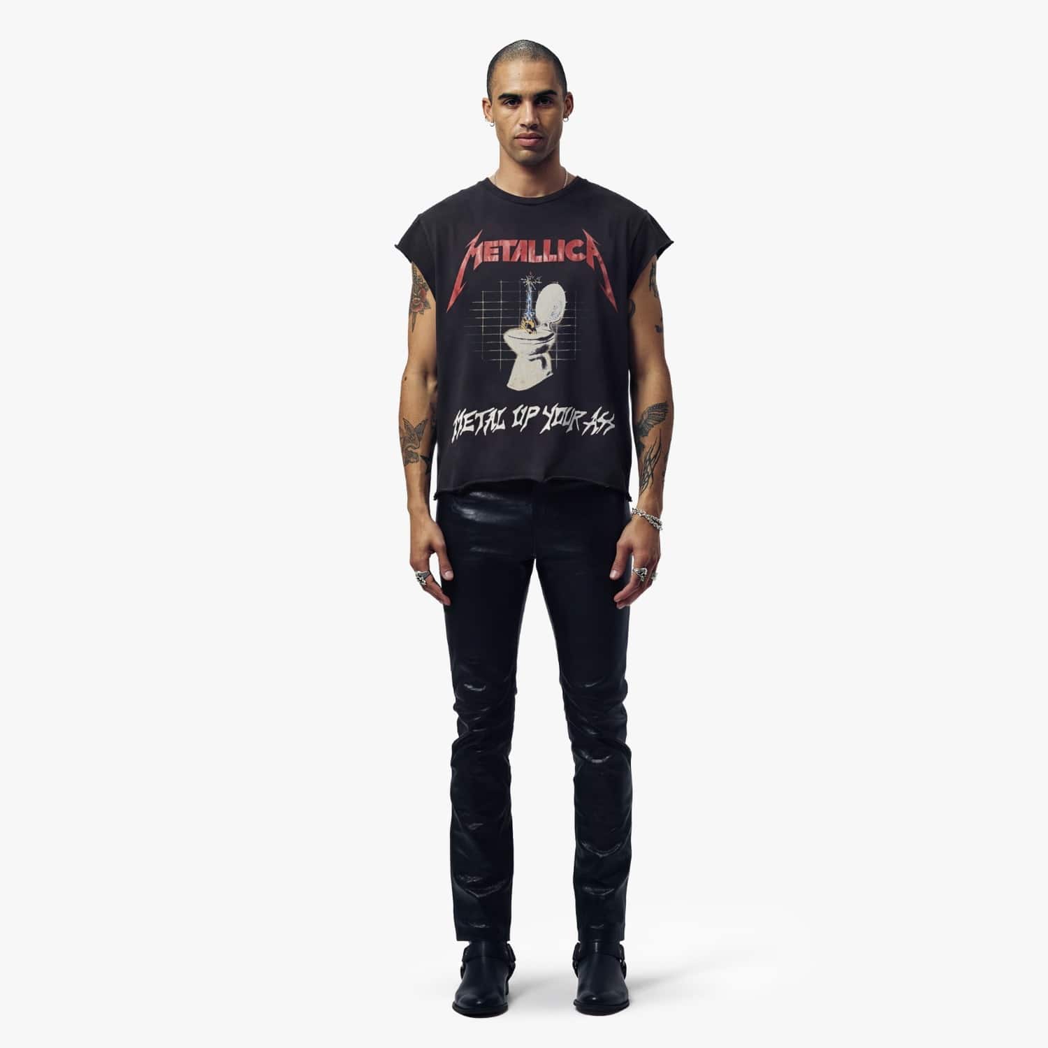 Metallica Metal Up Your Ass Raw Edge T-Shirt | Other | Wolf & Badger