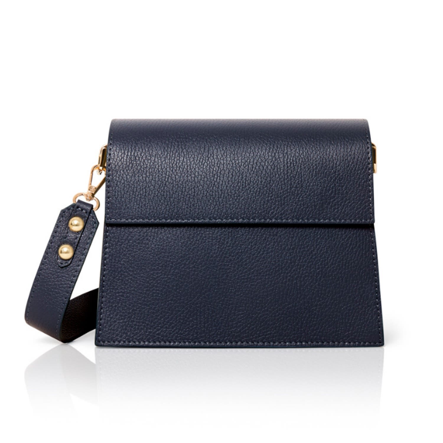 Women’s Alba Handbag In Navy Blue Betsy & Floss