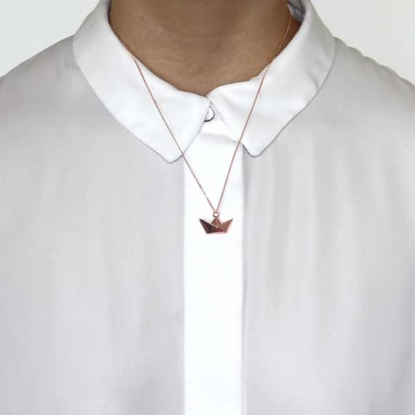 GUCCI WOMEN'S MINI BOAT ROSE GOLD