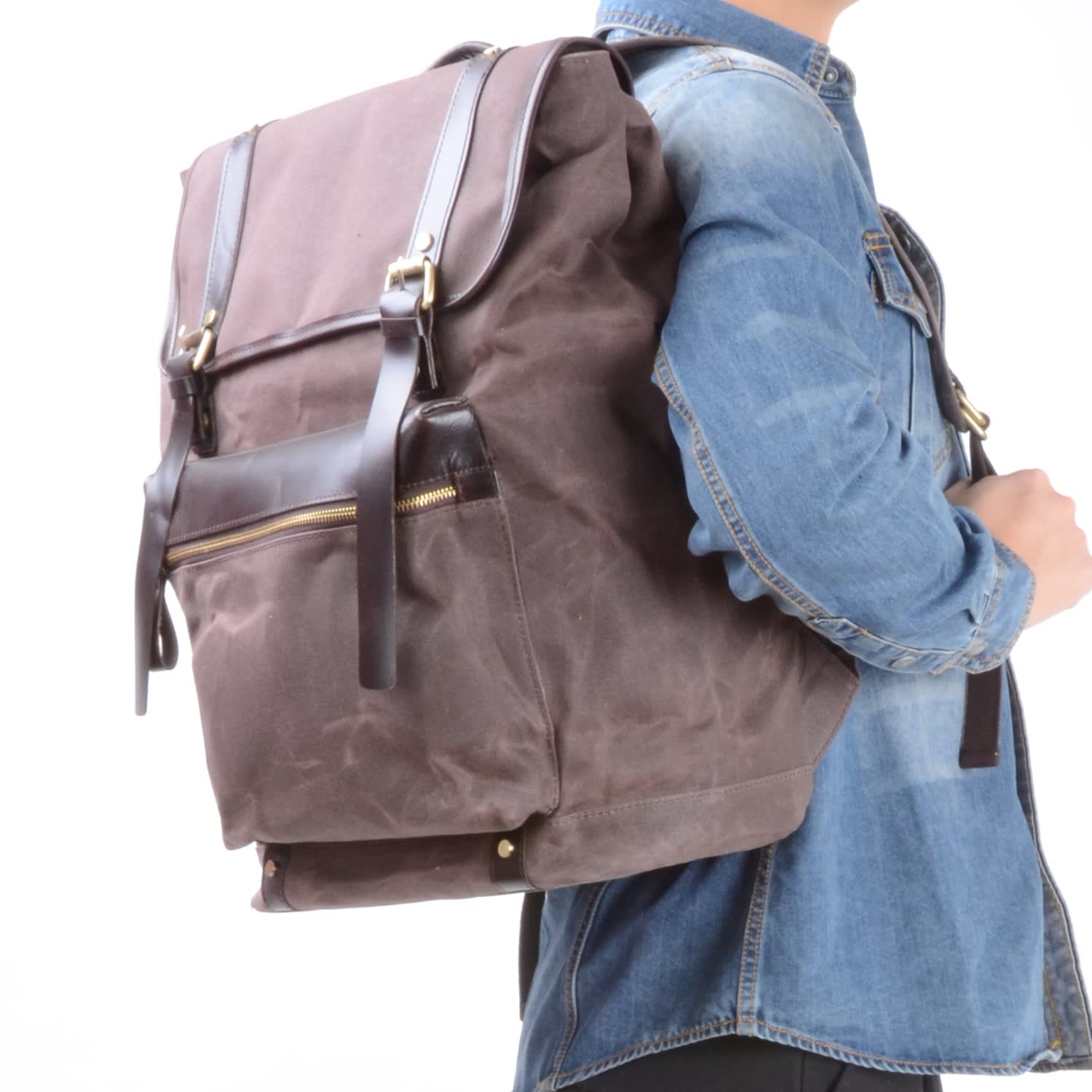 extra large canvas backpack