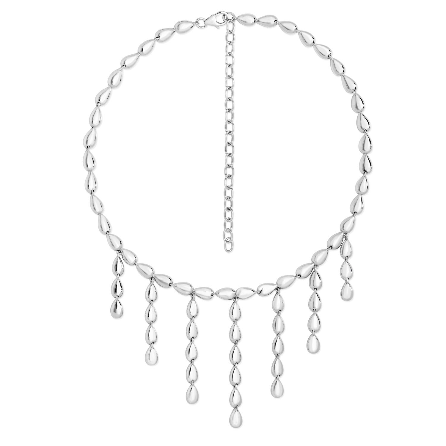Lucy Quartermaine Women's Silver Seven Strand Necklace In Metallic