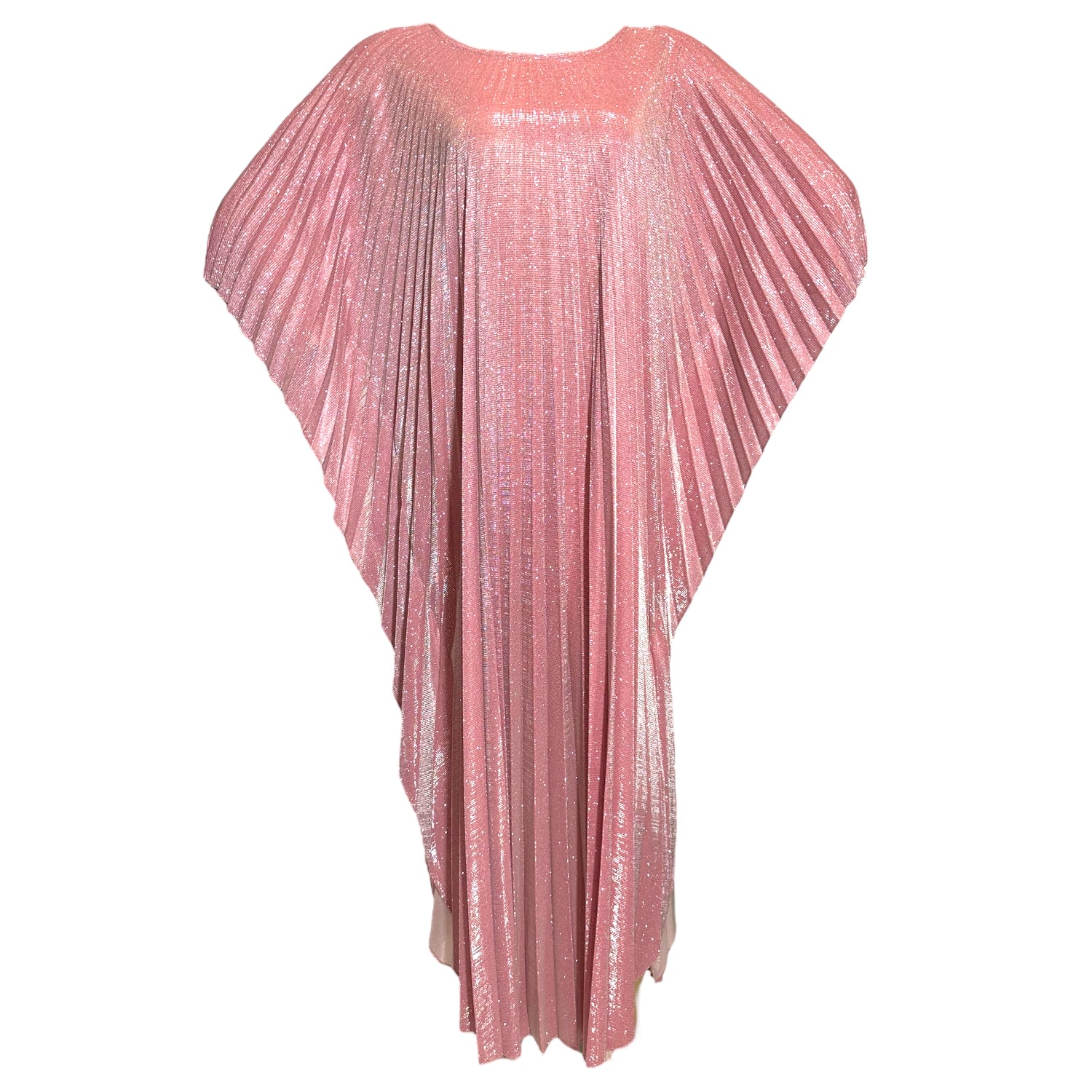 Women’s Pink / Purple Ros Sparkles Madam Kaftan One Size Julia Clancey