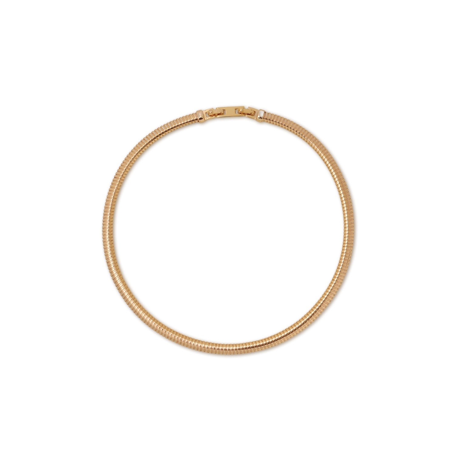 Retro Chic Women's Gold Minimalist Choker