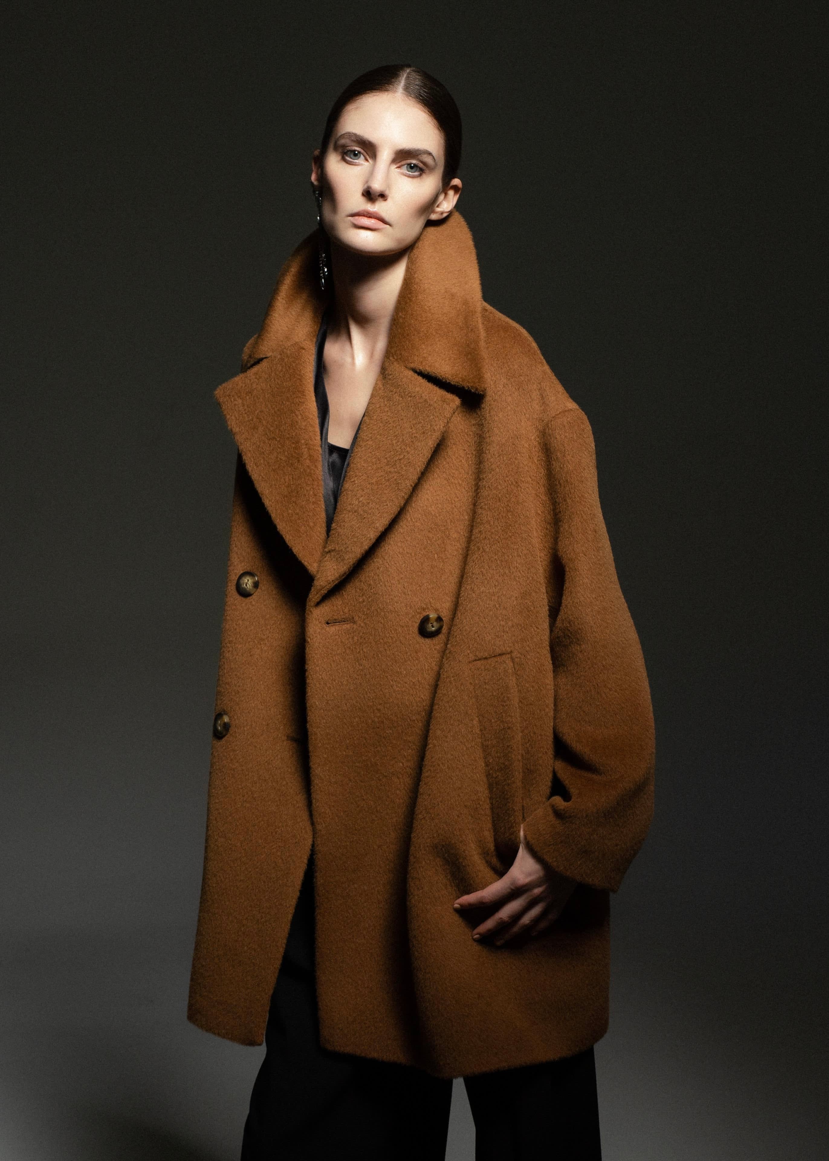 Oversized topcoat on sale