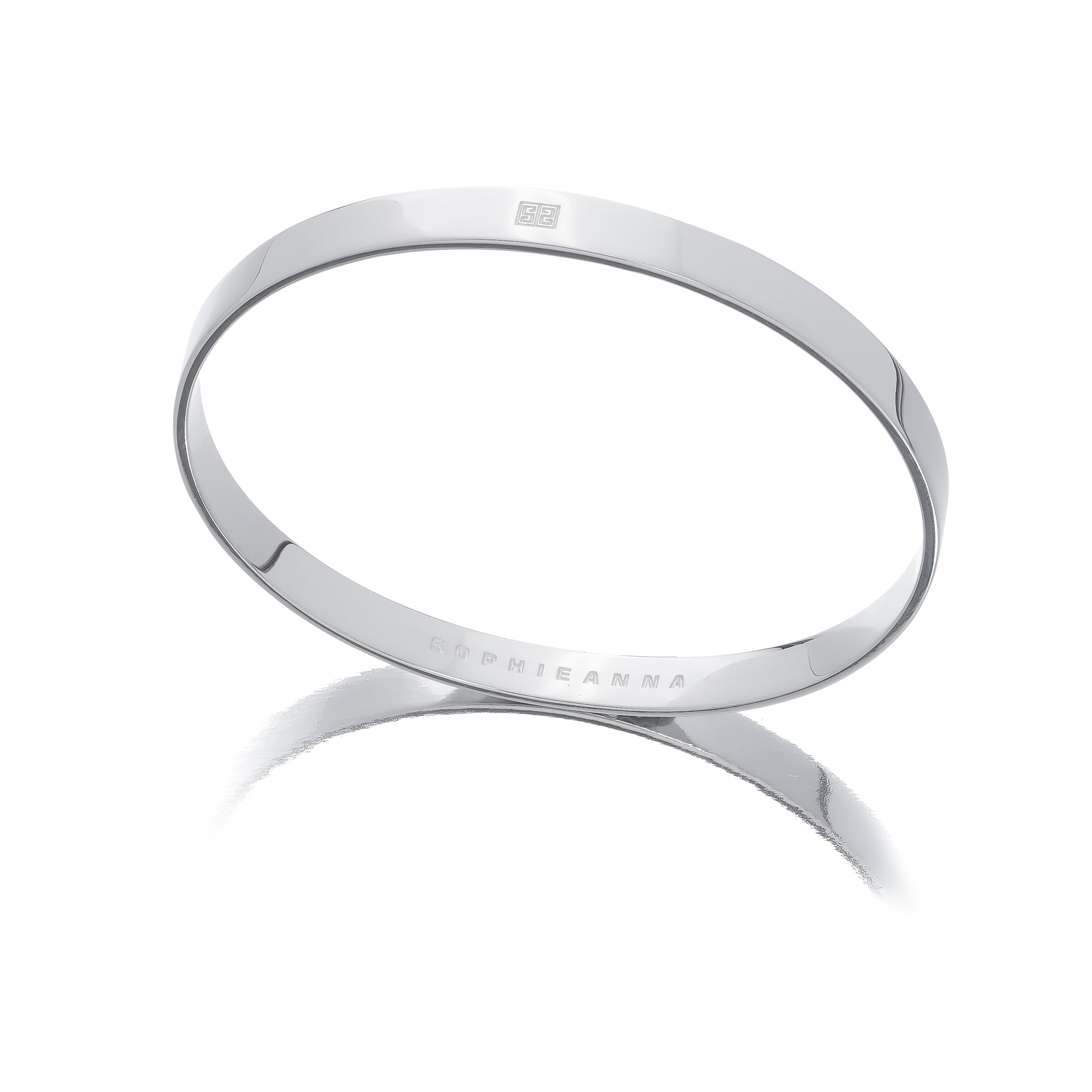 Women’s Silver Bangle 6Mm Sophie Anna