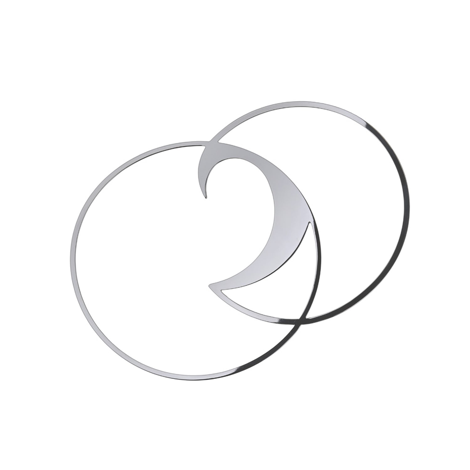 Hota Hota Jewellery Women's Silver Infinity Earring
