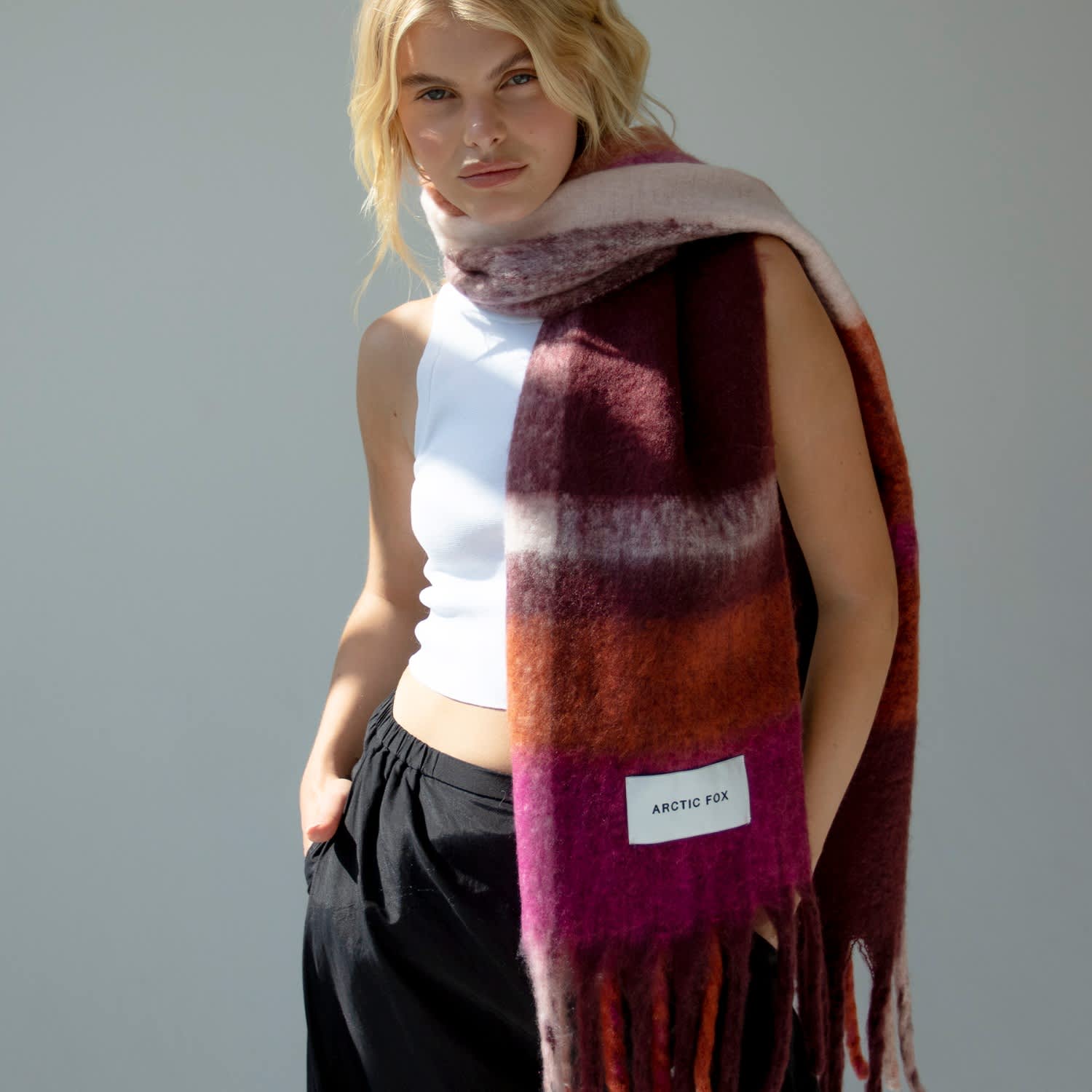 The 100% Recycled Reykjavik Scarf - Arctic Fox & Co.